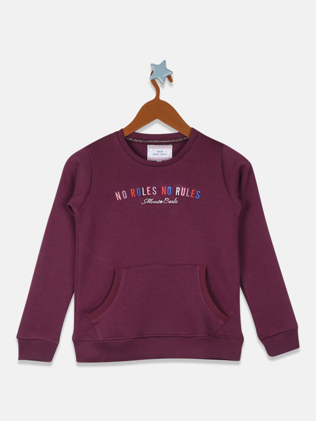 

Monte Carlo Girls Burgundy Sweatshirt