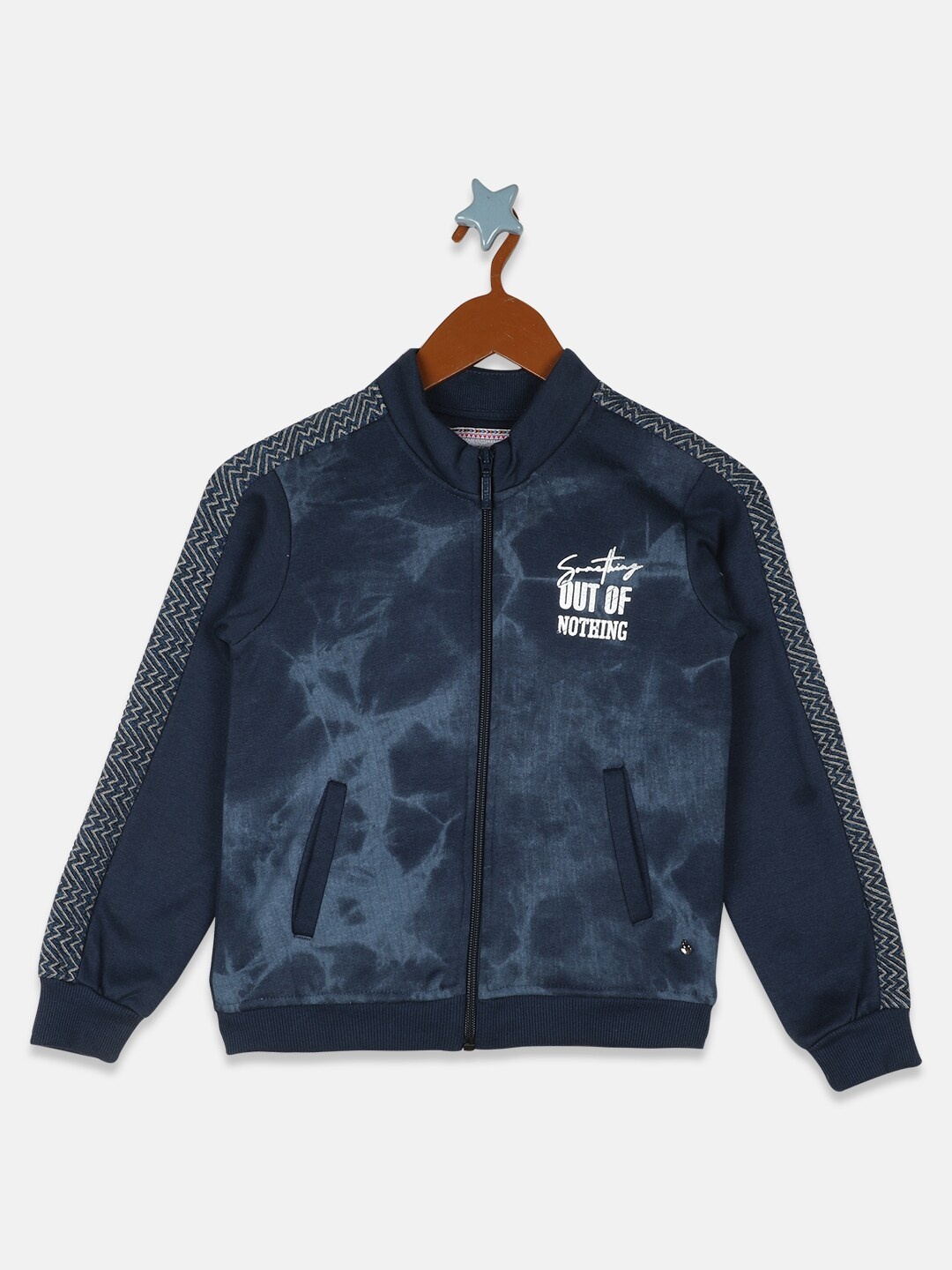 

Monte Carlo Girls Blue Printed Sweatshirt
