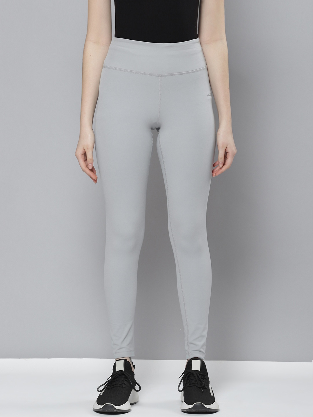 

Alcis Women Grey Solid Tights