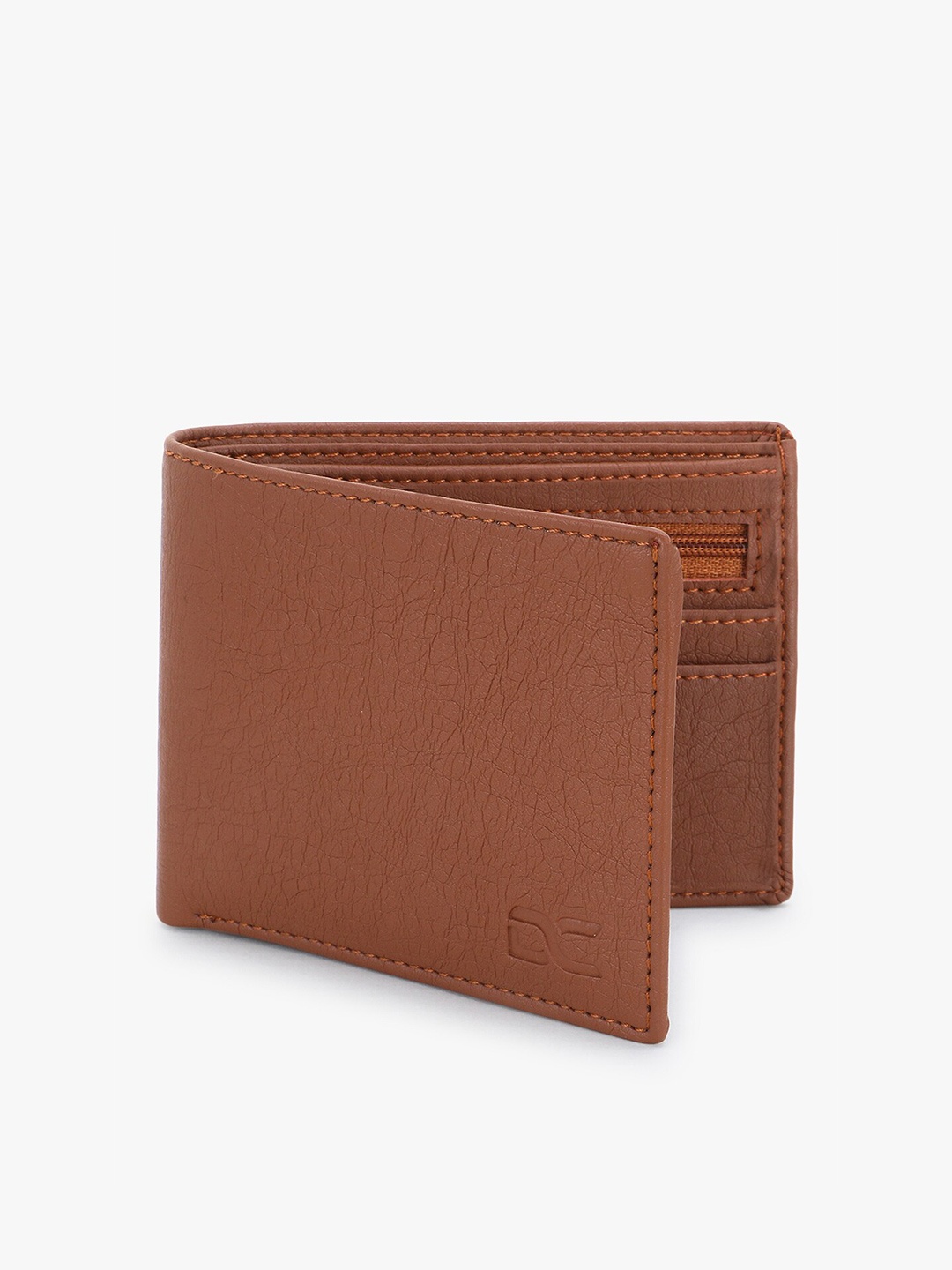 

Dezire Crafts Men Tan Brown Bi-Fold Wallet