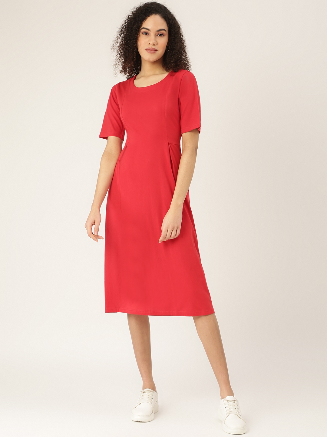 

BRINNS Red Midi Dress