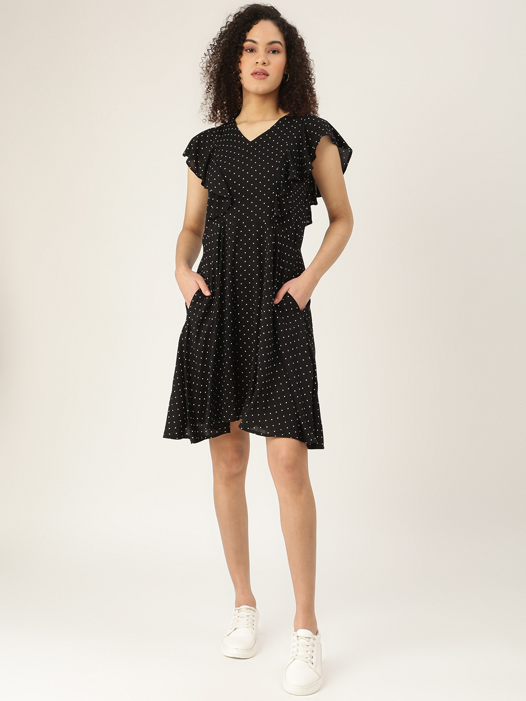 

BRINNS Black A-Line Dress