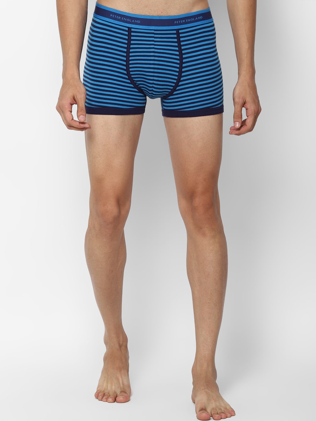 

Peter England Men Blue & Black Striped Trunks PIWTBUNY9156061