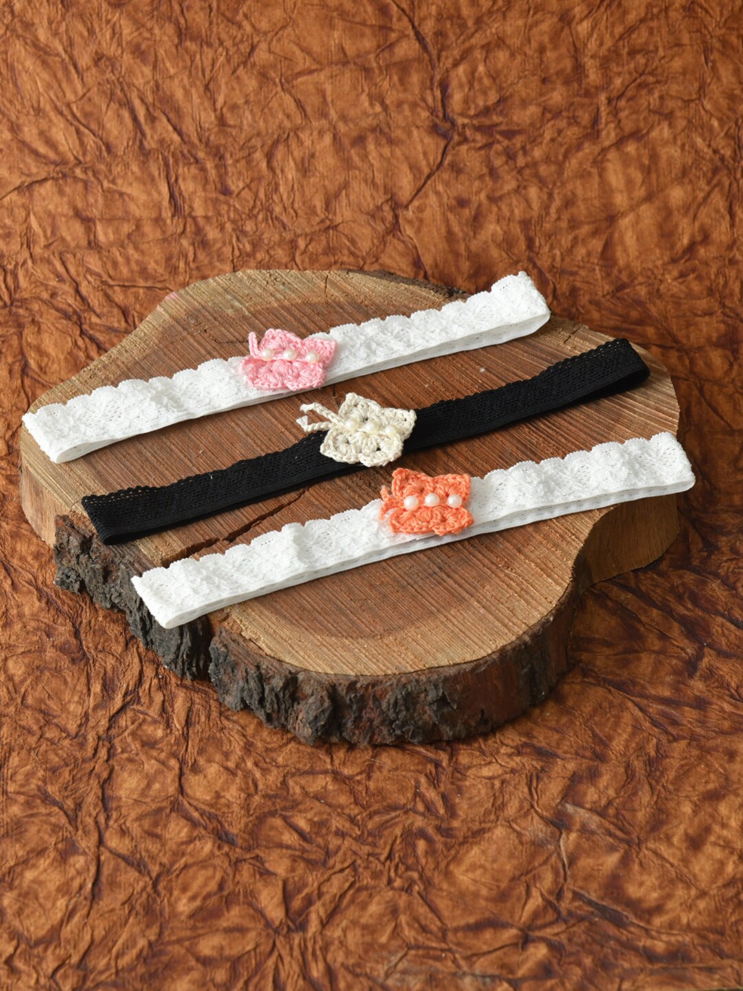 

FUNKRAFTS Girls Multi-Colored Pack Of 3 Headbands