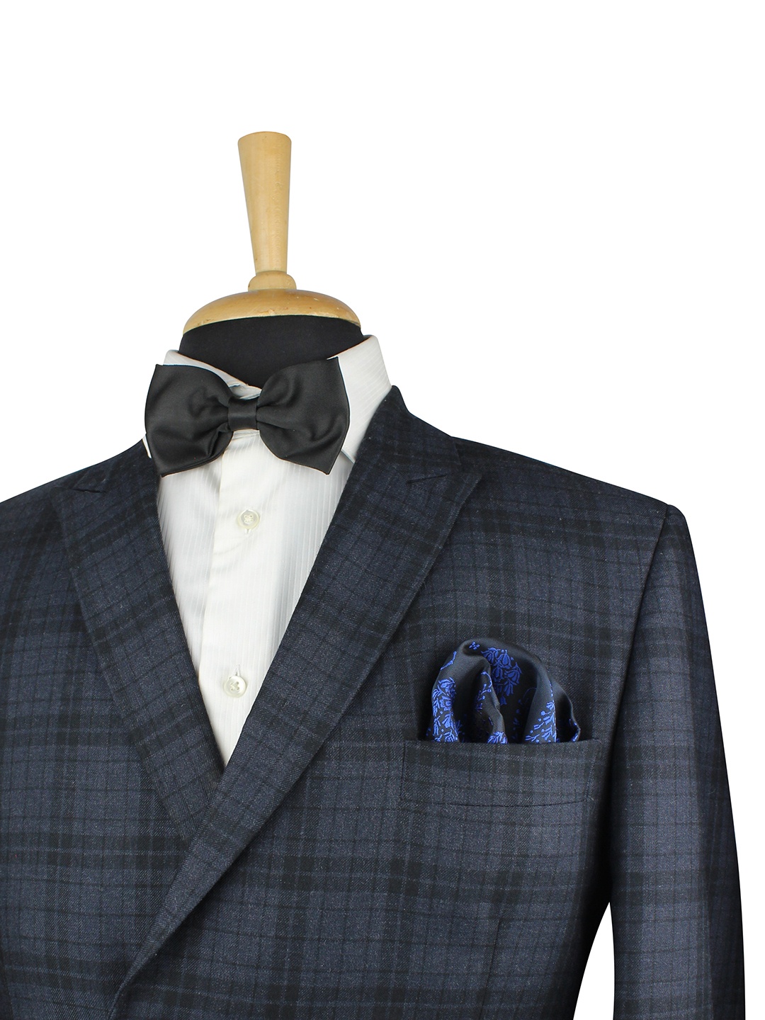 

KOVOVE Men Navy Blue Printed Pocket Square