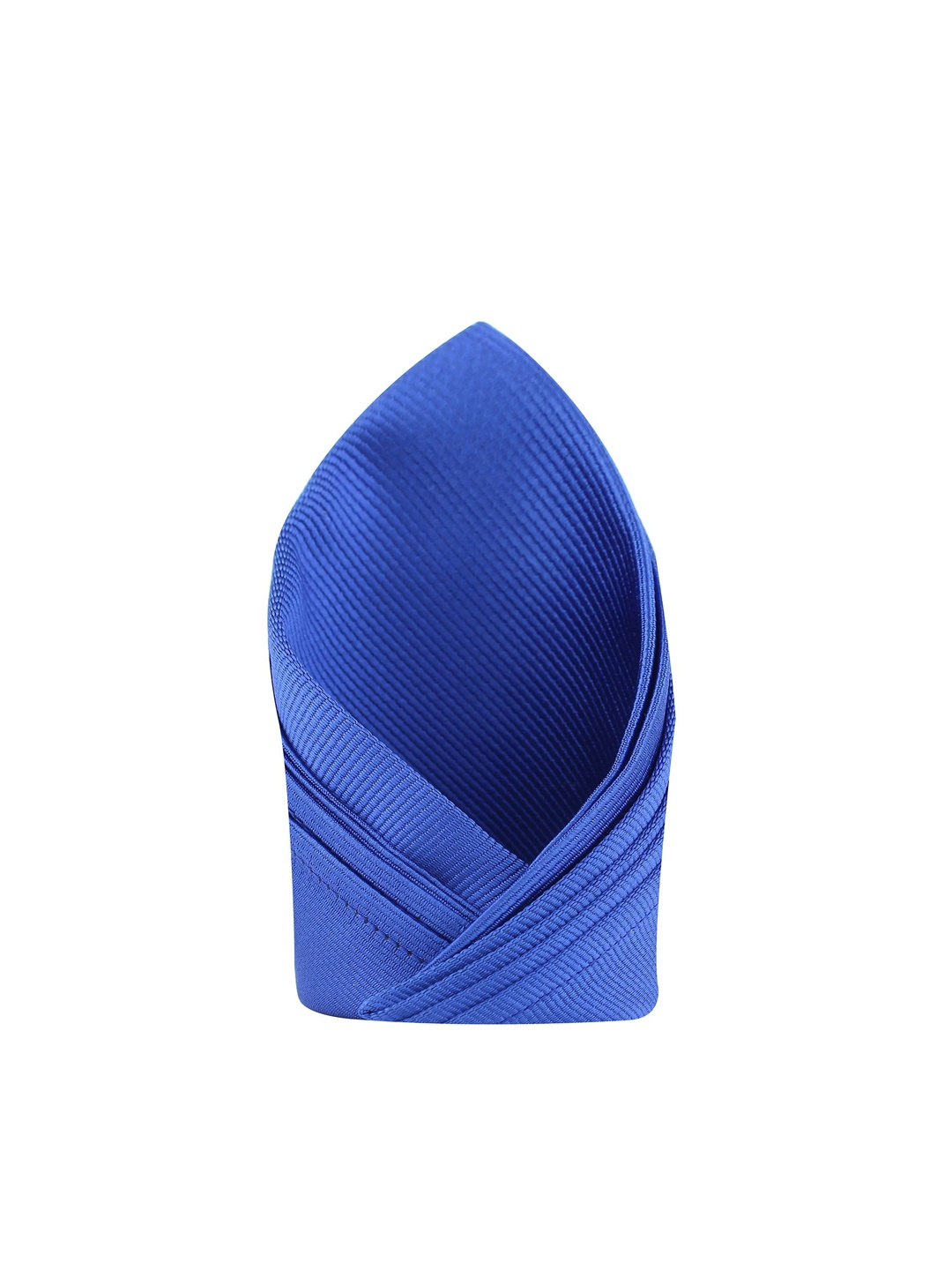 

KOVOVE Men Blue Self-Design Pocket Square