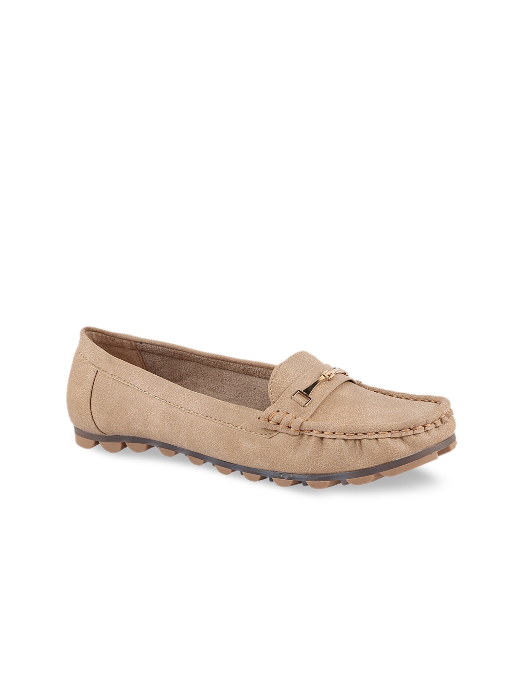 

THE WHITE POLE Women Beige Loafers