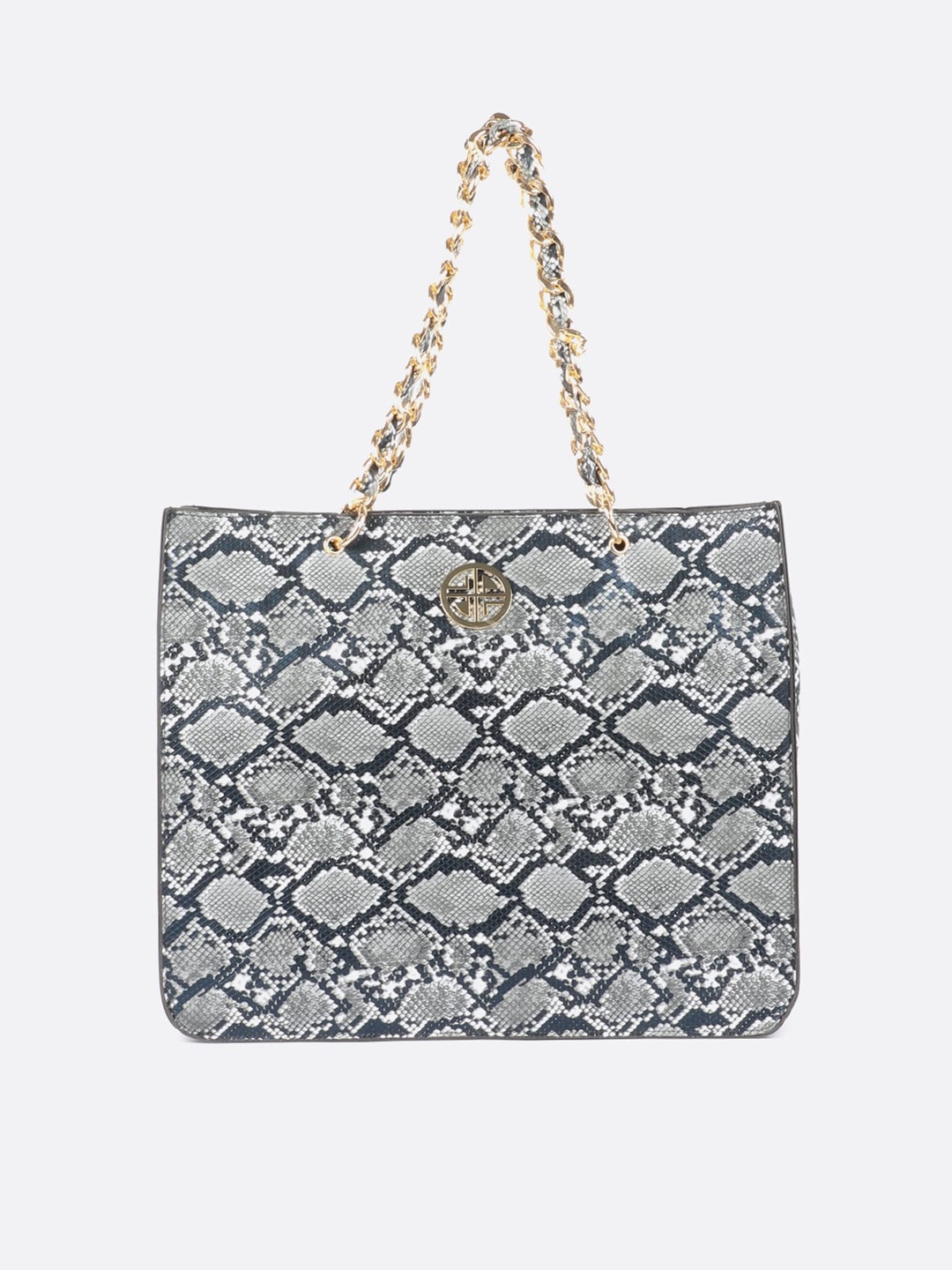 

Carlton London Grey Structured Handheld Bag