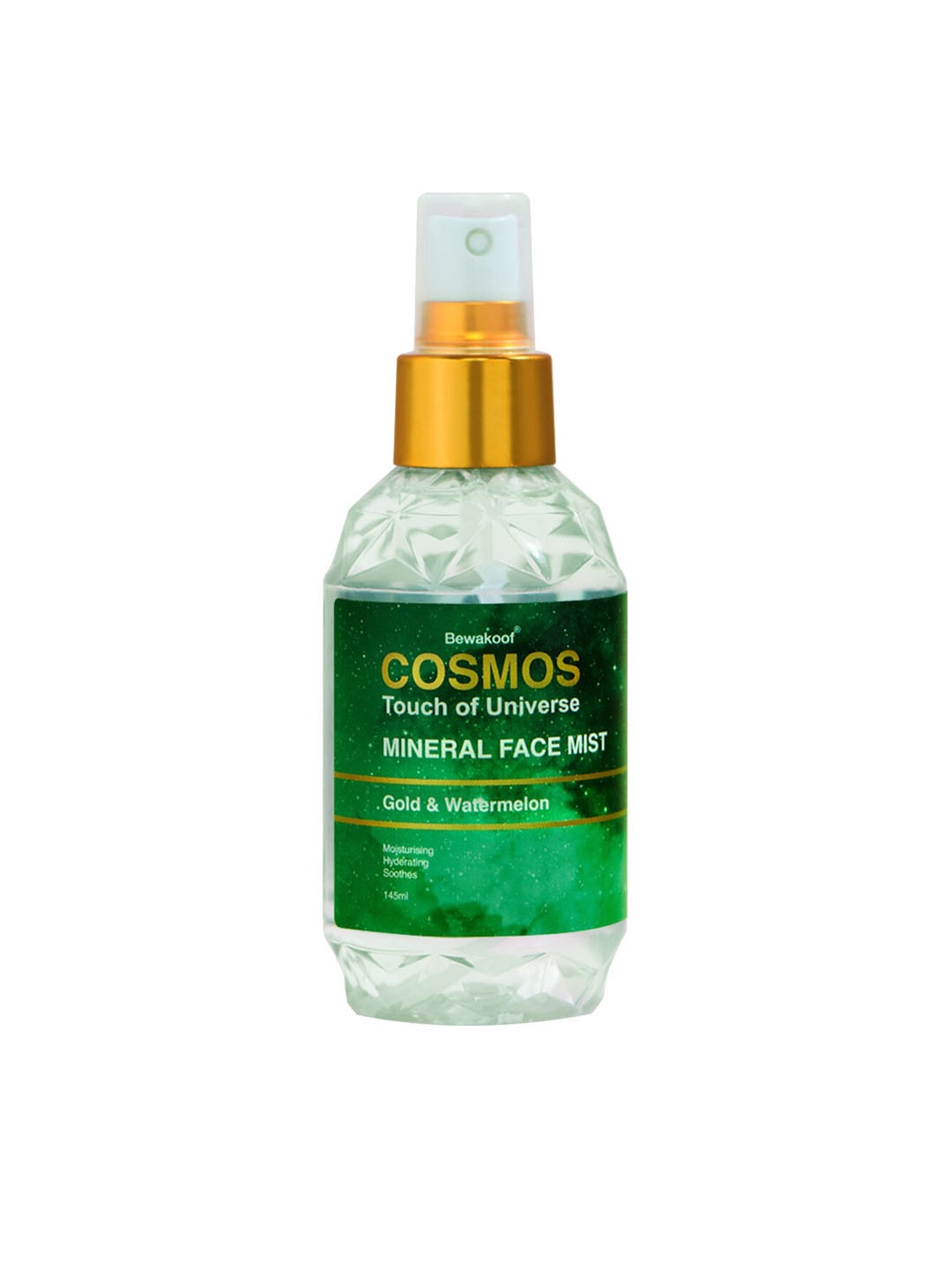 

BEWAKOOF COSMOS Mineral Face Mist with Gold & Watermelon - 145 ml, White