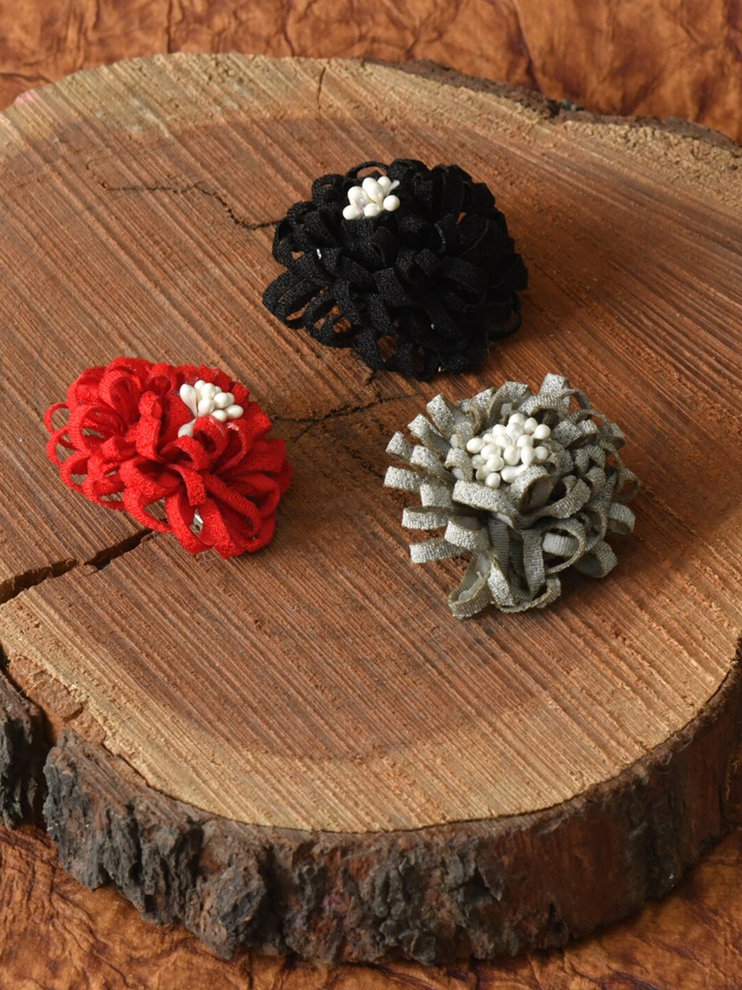 

FUNKRAFTS Girls Set of 3 Multicolour Alligator Hair Clip, Multi