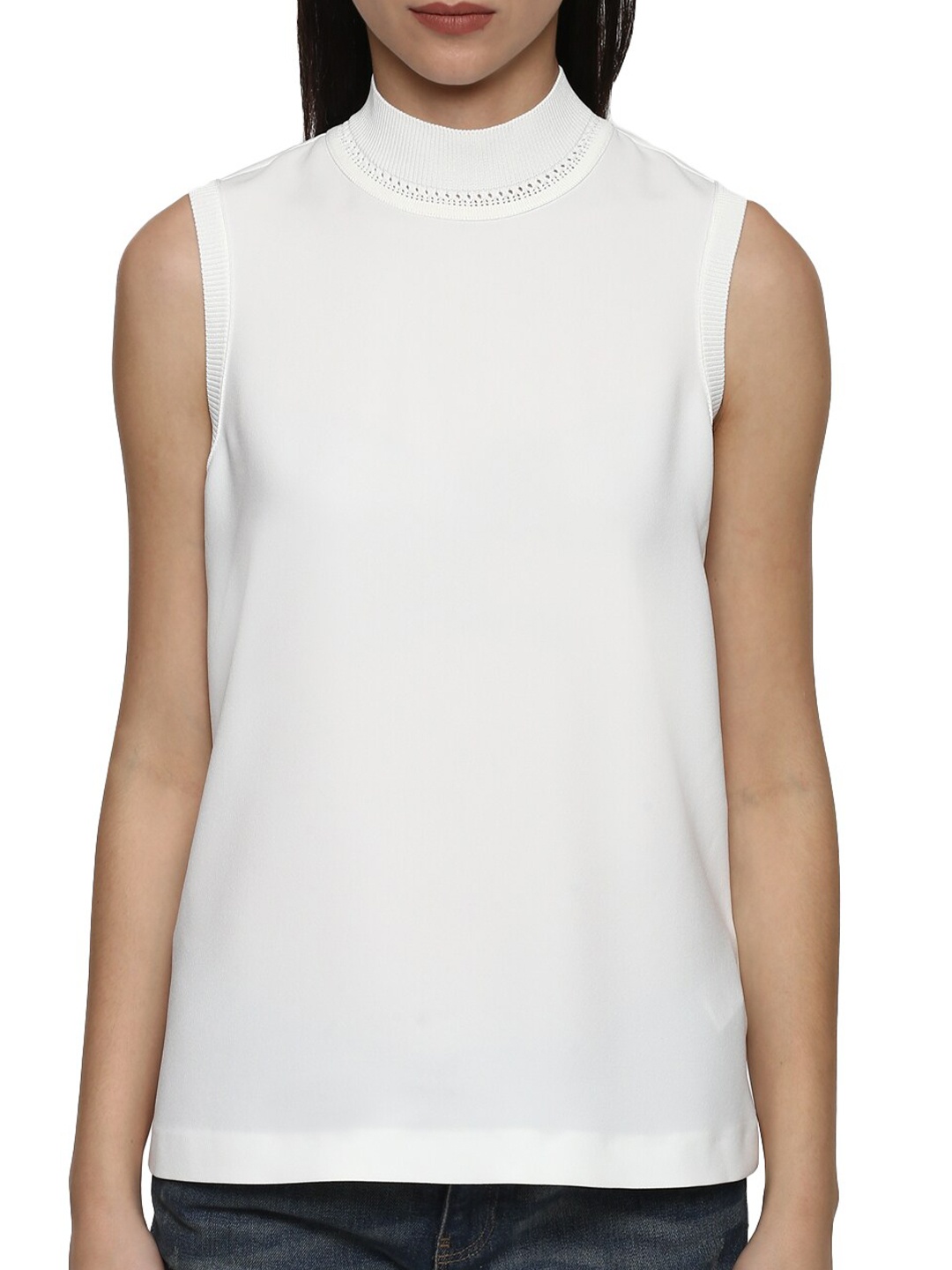 

Ted Baker Women White Solid Top