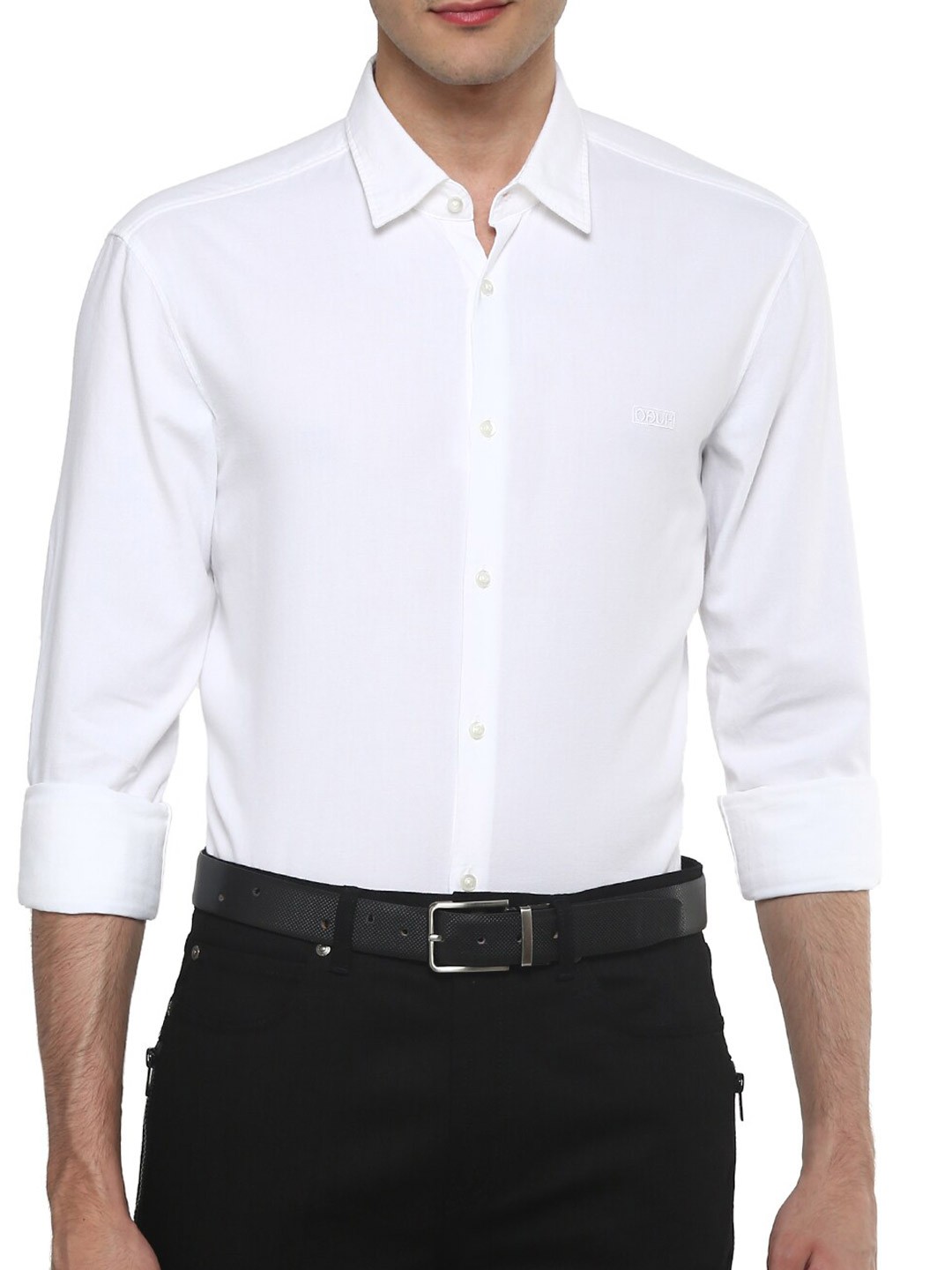 

HUGO Men White Formal Shirt