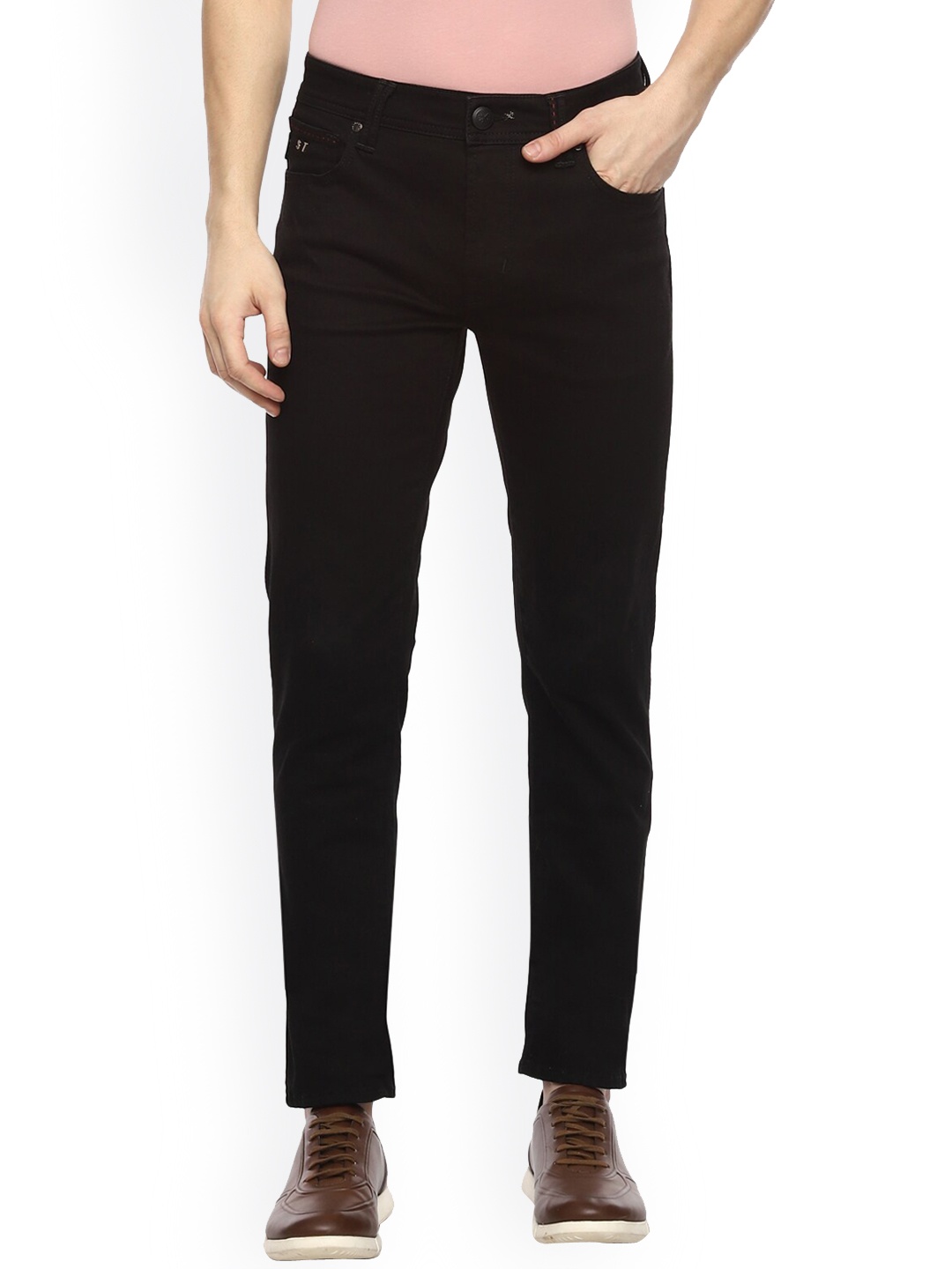 

Tramarossa Men Black Slim Fit Jeans