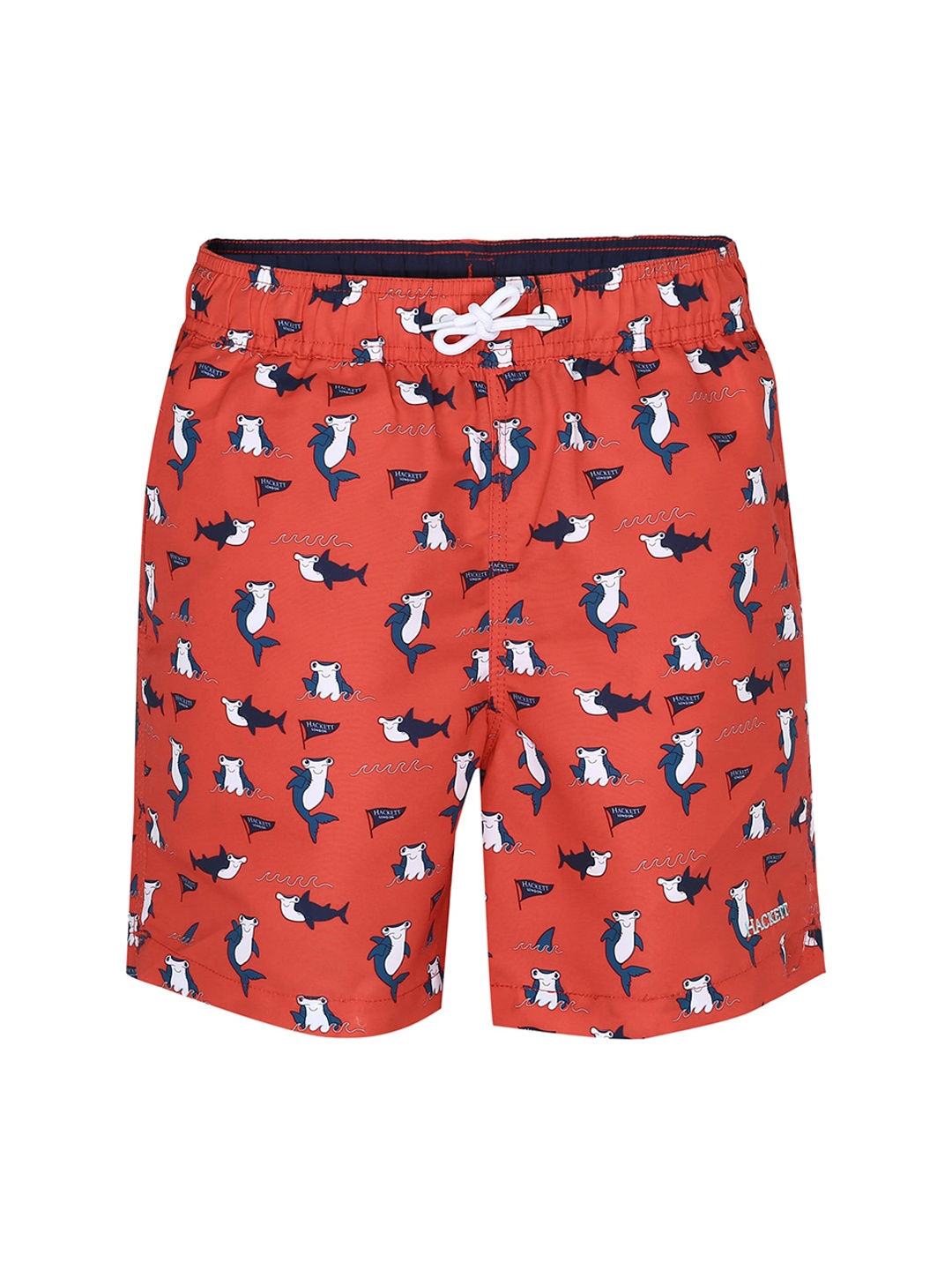 

HACKETT LONDON Boys Red Printed Shorts