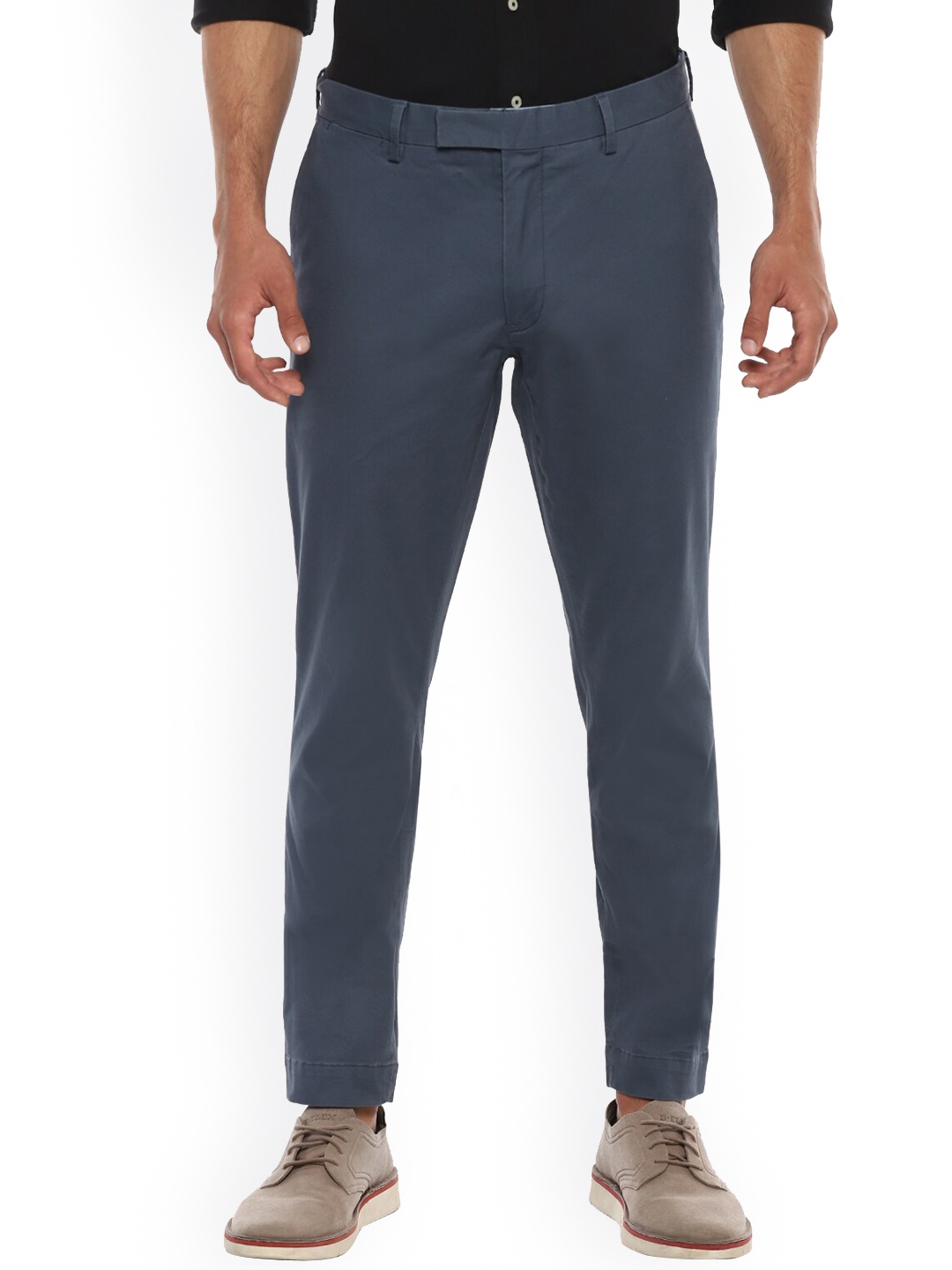 

Polo Ralph Lauren Men Blue Cotton Trousers