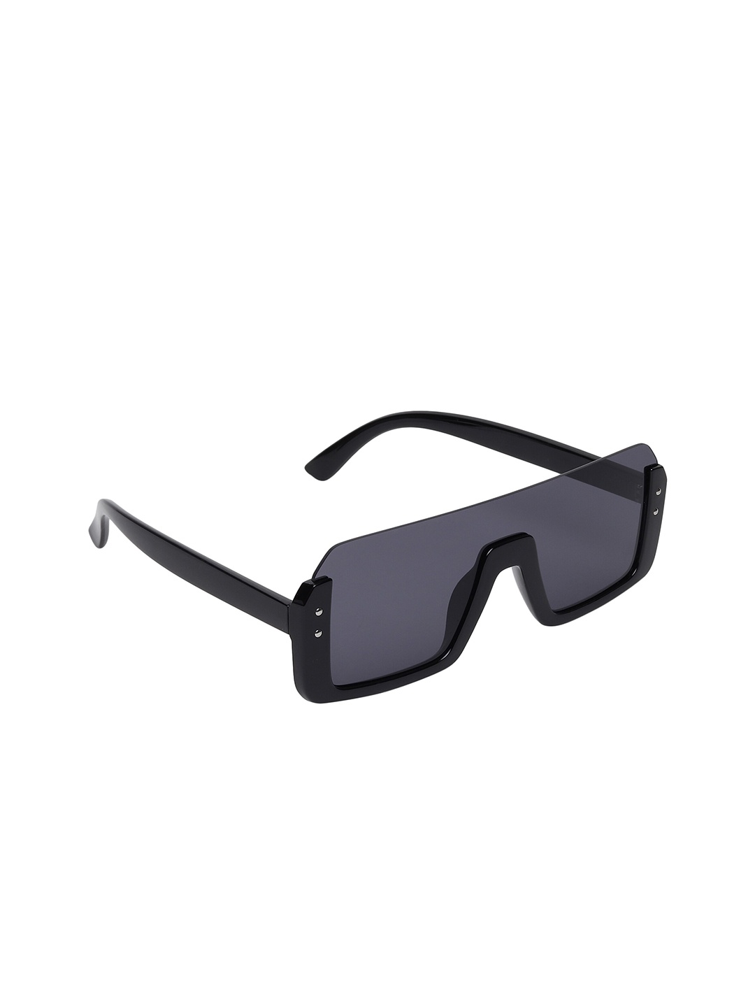 

SCAGLIA Unisex Black Sunglasses with UV Protected Lens