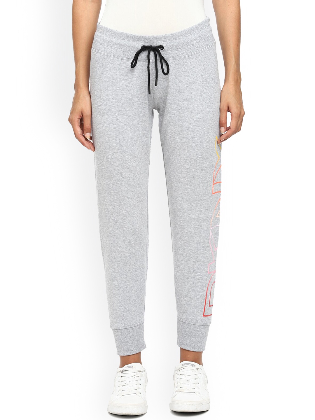 

DKNY Women Grey Cotton Joggers