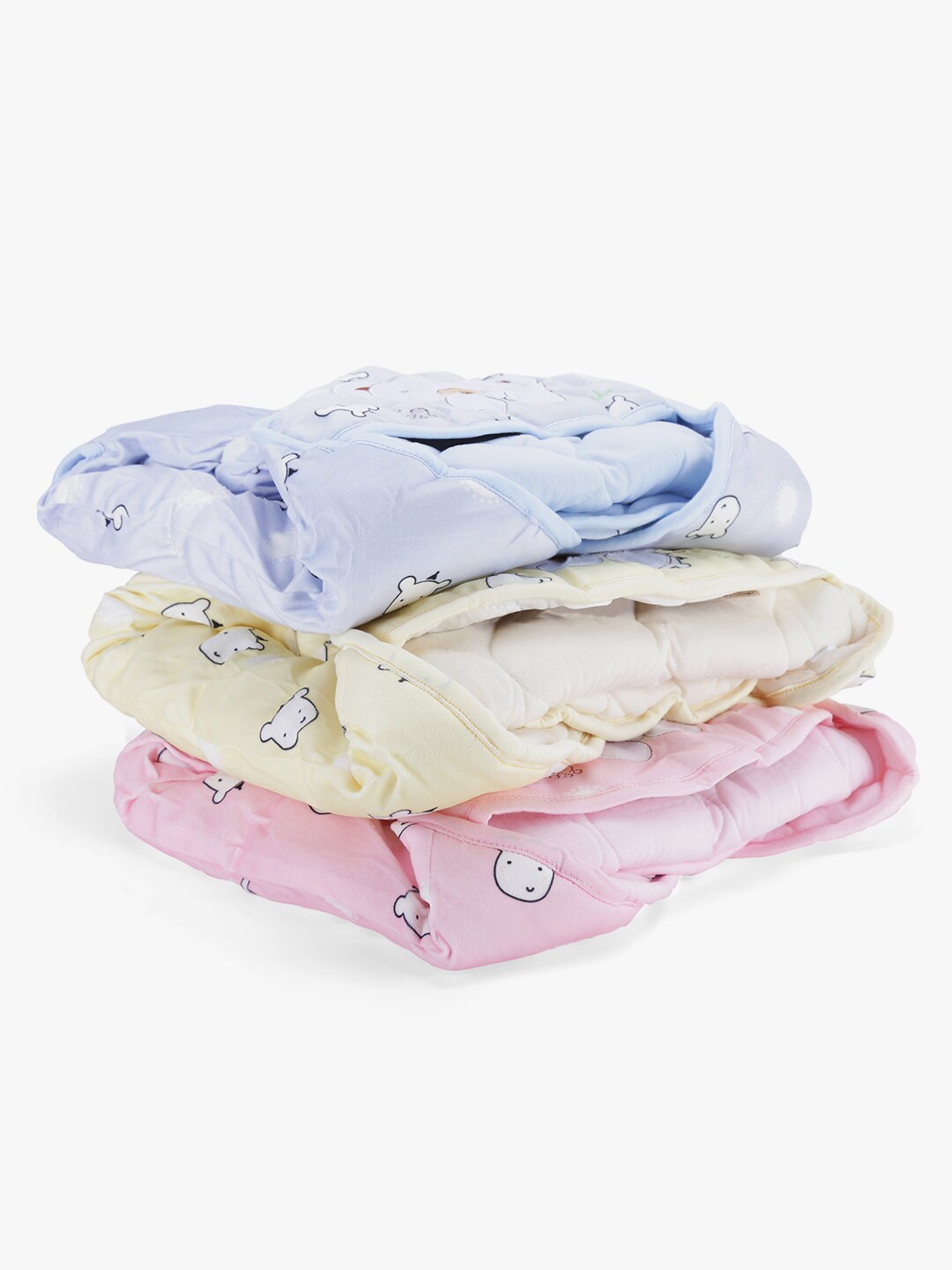 

POKORY Infant Kids Blue Pure Cotton Wrapper come Quilt
