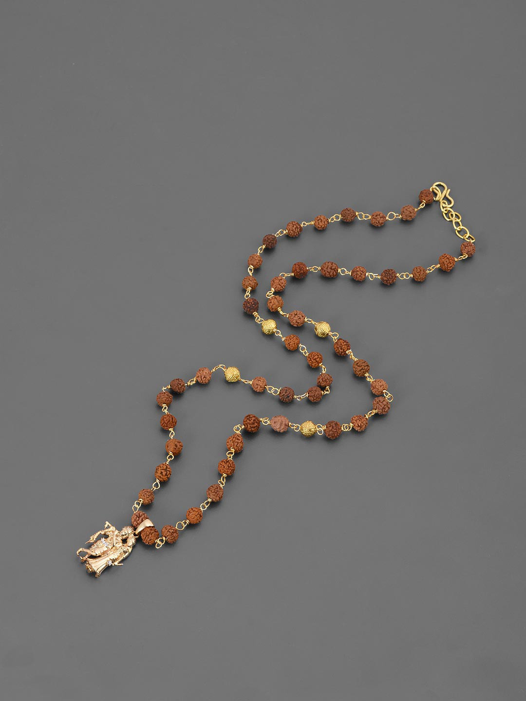 

Tistabene Men Gold-Plated Radhey Krishna Pendant