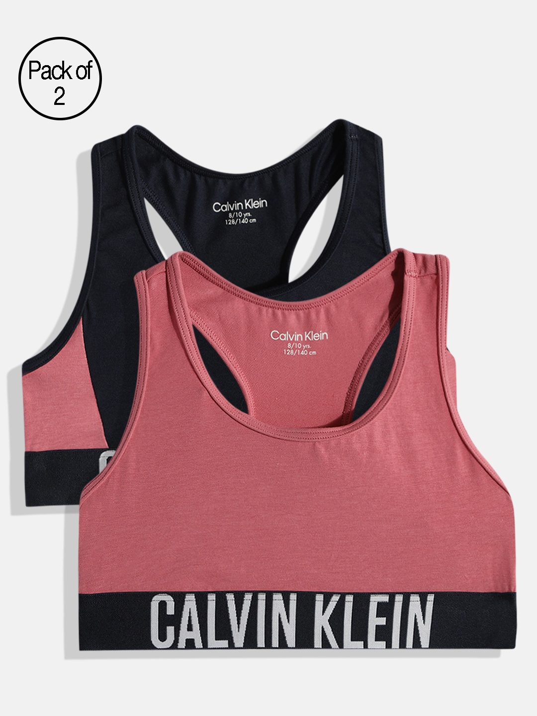 

Calvin Klein Underwear Pink & Black Bralette Bra