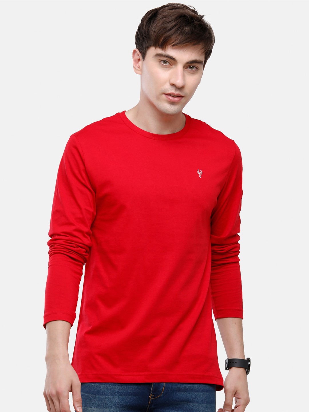 

Classic Polo Men Red Slim Fit T-shirt