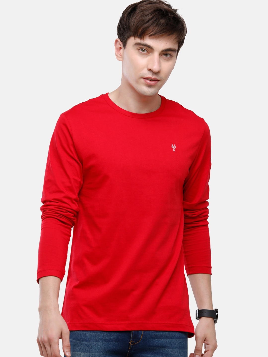 

Classic Polo Men Red Slim Fit T-shirt