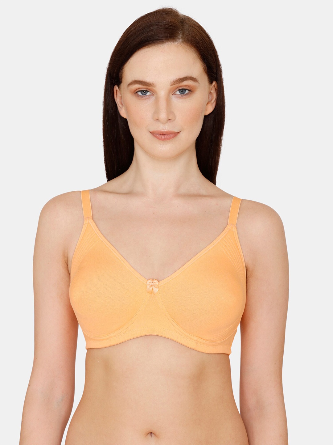 

Rosaline by Zivame Orange Bra - Non Padded