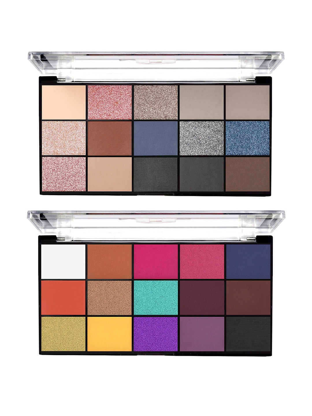 

MARS Set of 2 Fantasy 15 Eyeshadow Palette - Shades 03 & 04, Multi