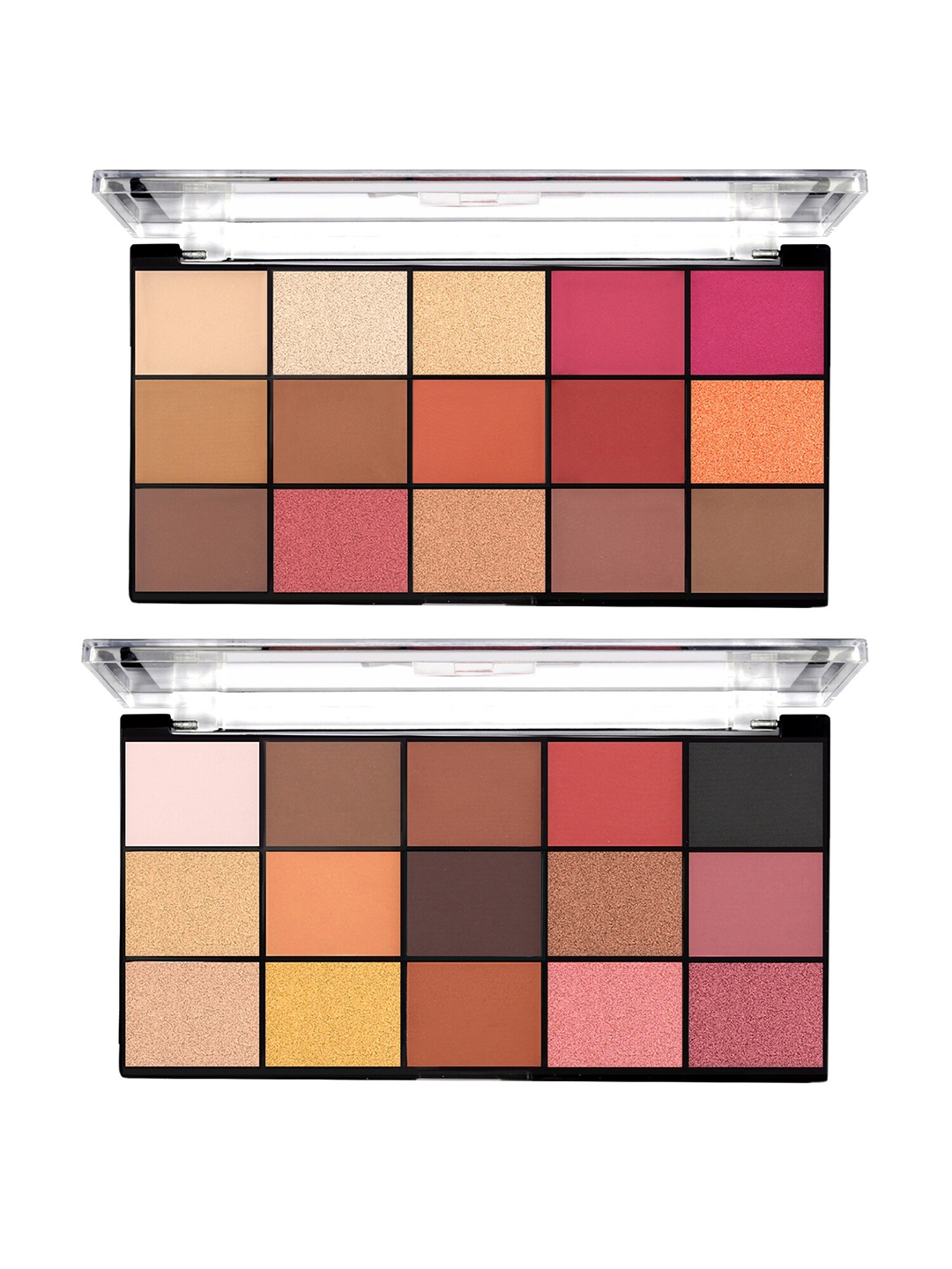 

MARS Set of 2 Fantasy 15 Eyeshadow Palette - Shades 01 & 02, Multi