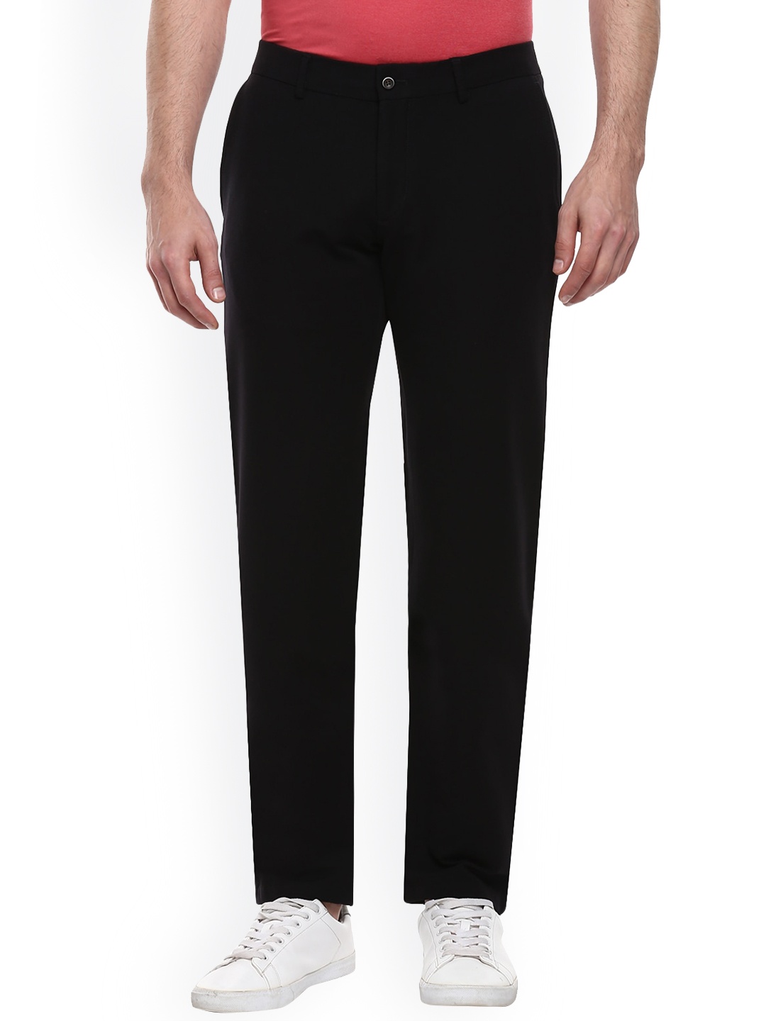 

Hiltl Men Black Cotton Trousers