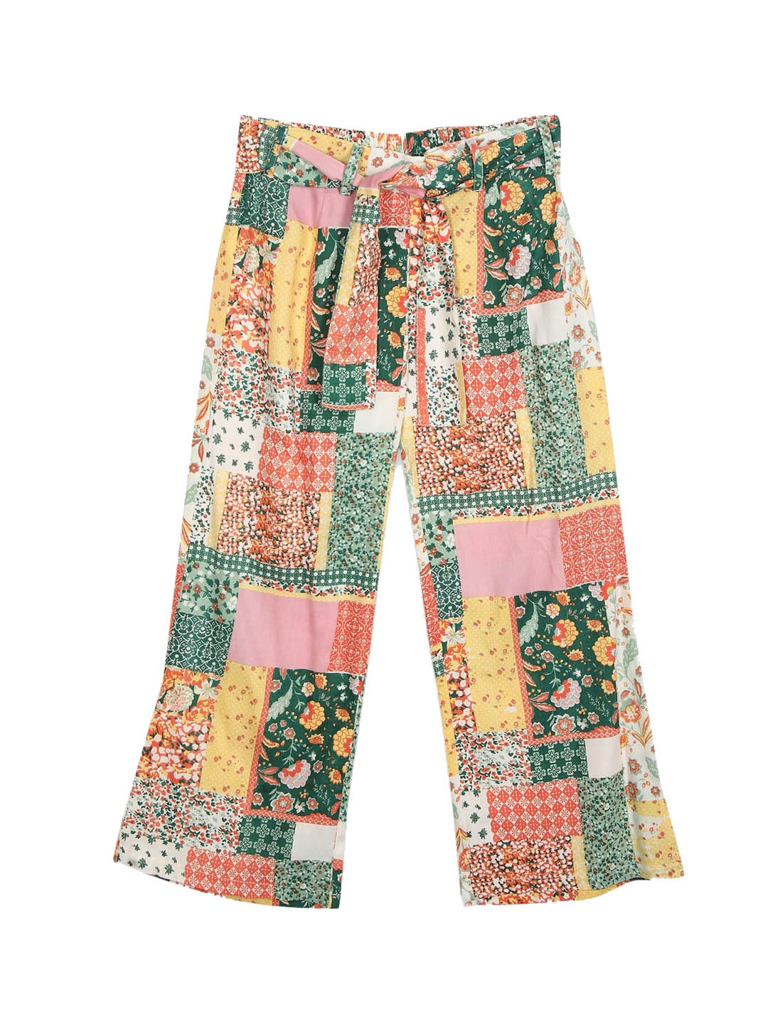 

Cherokee Girls Multicoloured Floral Printed Trousers, Multi