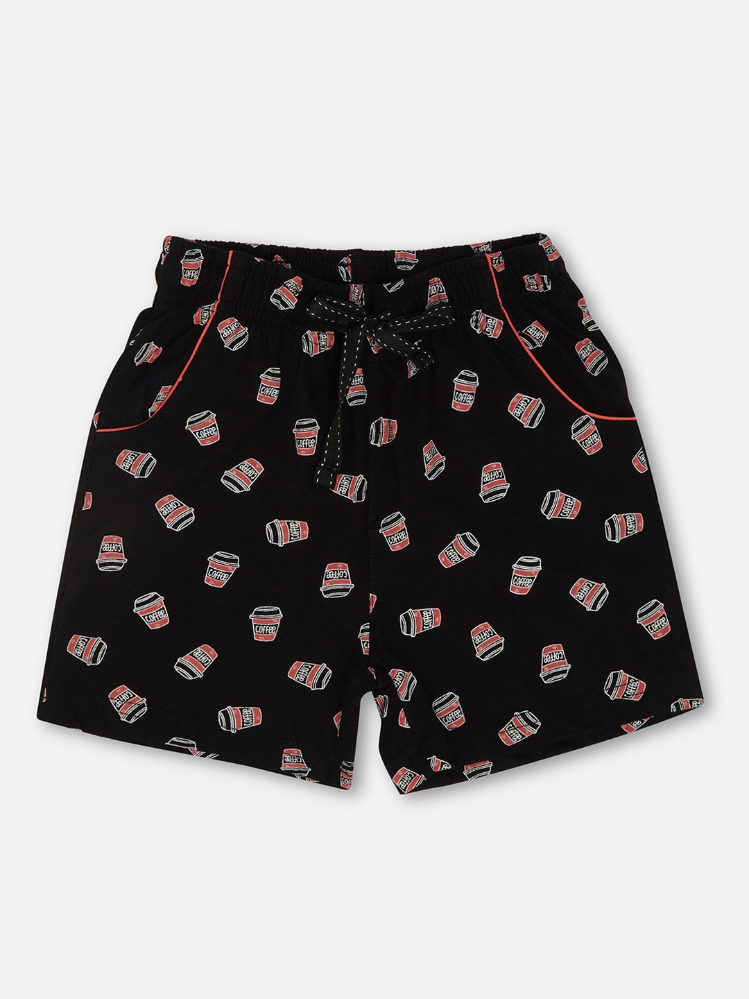 

Sweet Dreams Girls Black Printed Shorts