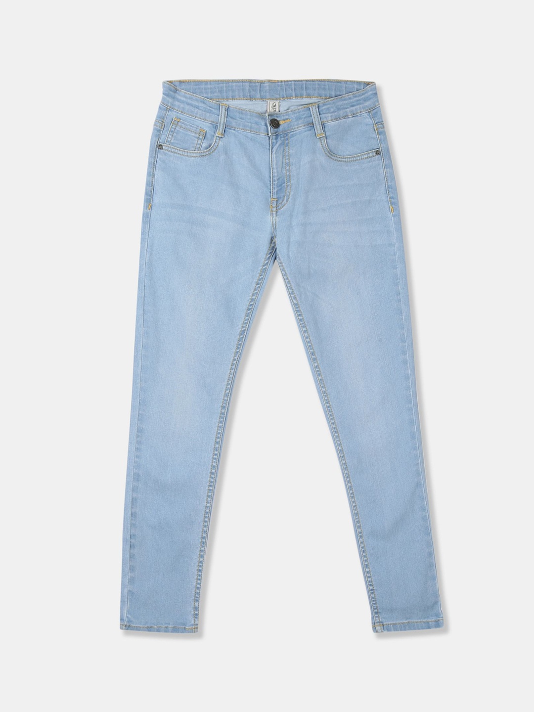 

Cherokee Girls Blue Solid Light Fade Jeans