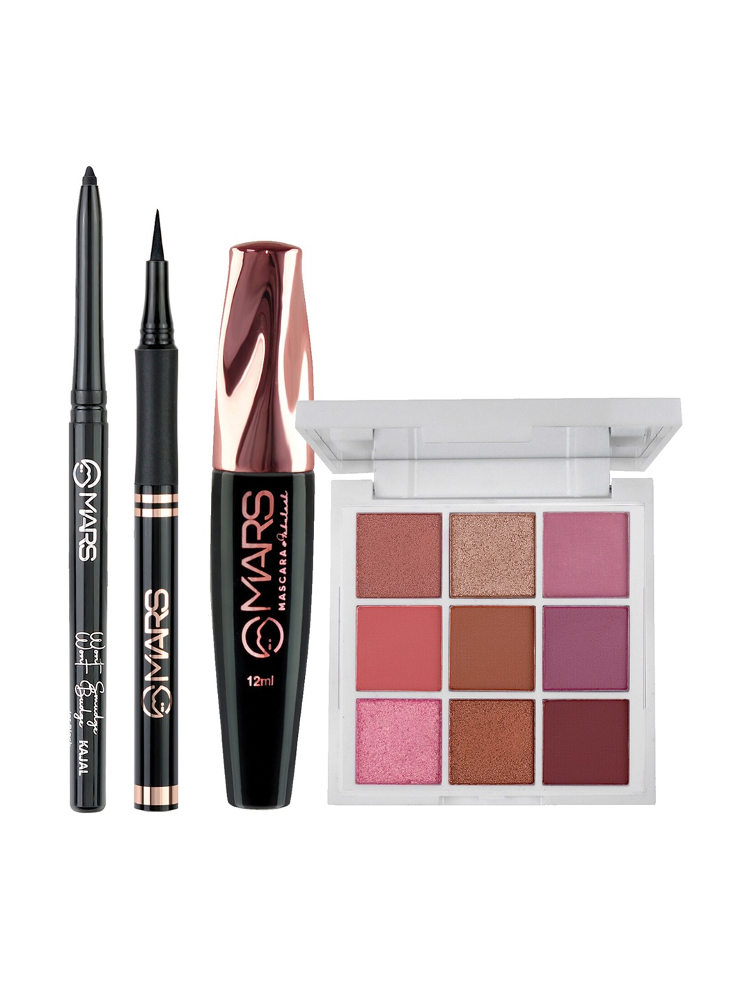 

MARS Combo of 4 Eye Makeup, Multi