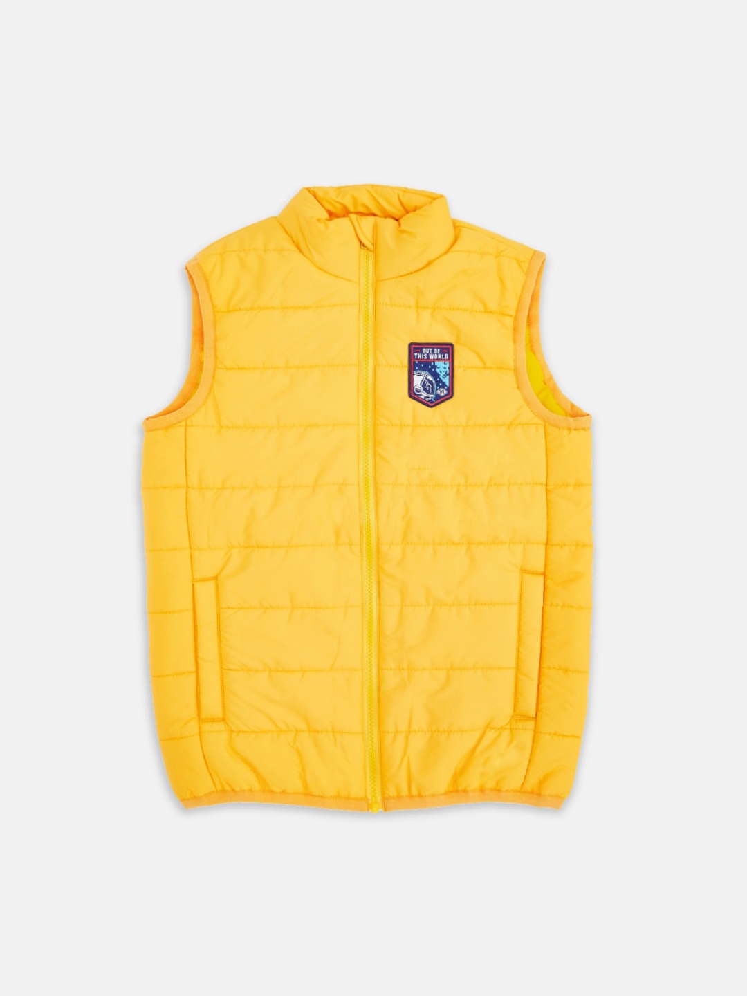 

Pantaloons Junior Boys Mustard Padded Jacket