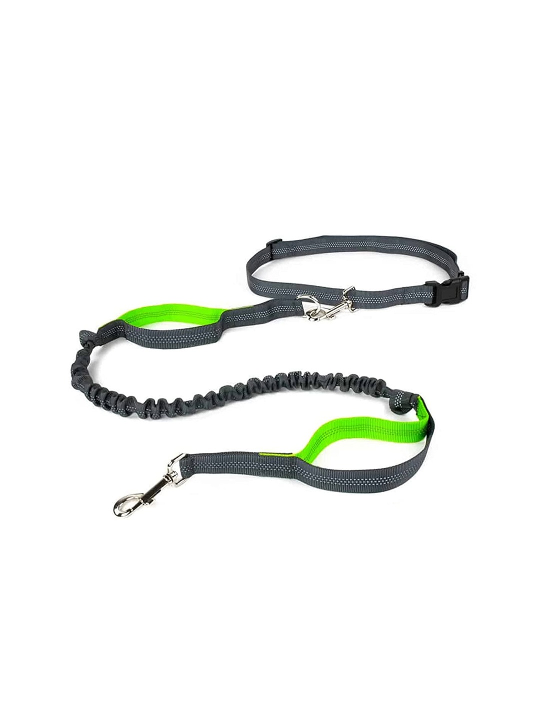 

Emily pets Grey & Green Adjustable Leash for Puppy & Small Breed Dogs