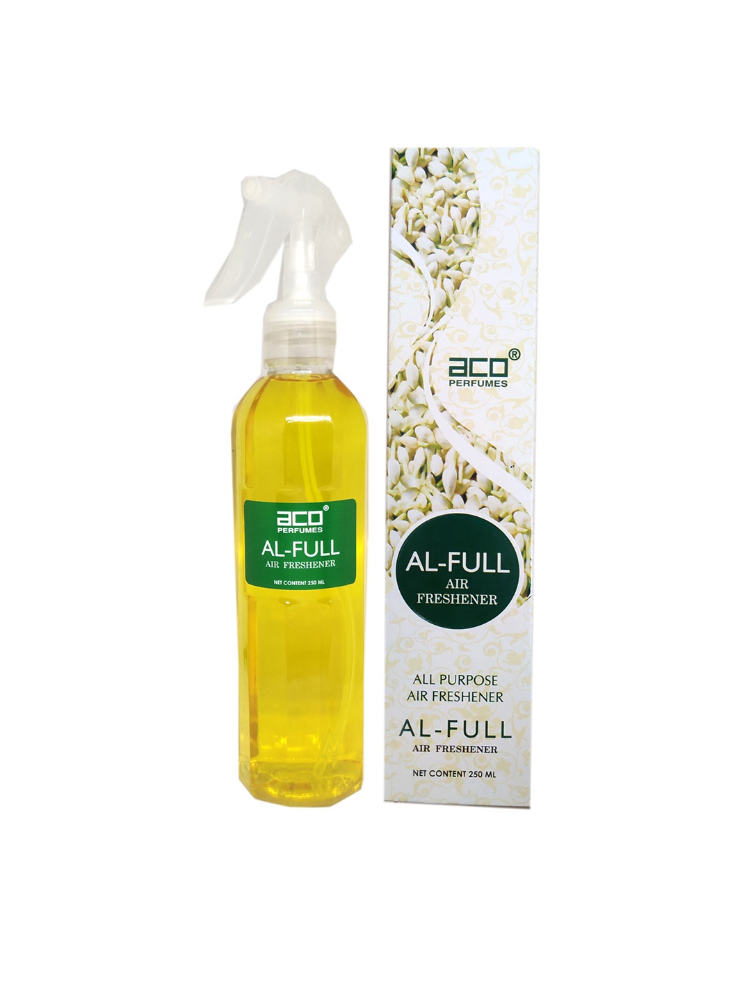 

aco PERFUMES Lemon All Purpose Trigger Air Freshener 250 Ml, Green