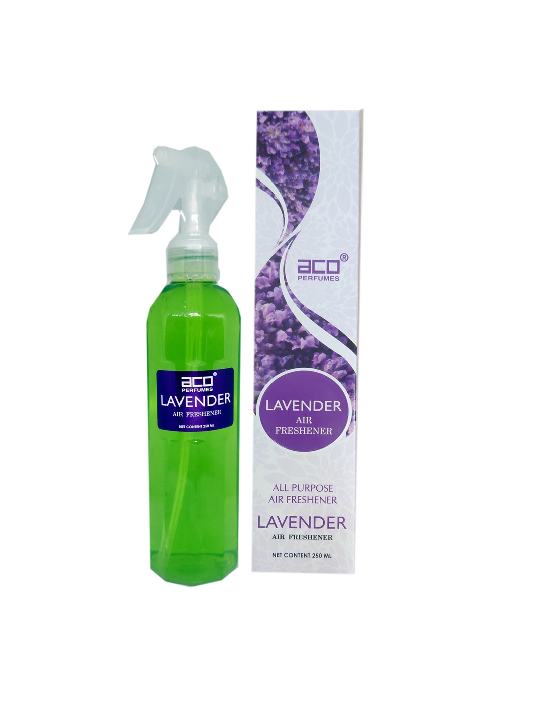 

aco PERFUMES Green Lavender All Purpose Air Freshner - 250 ml