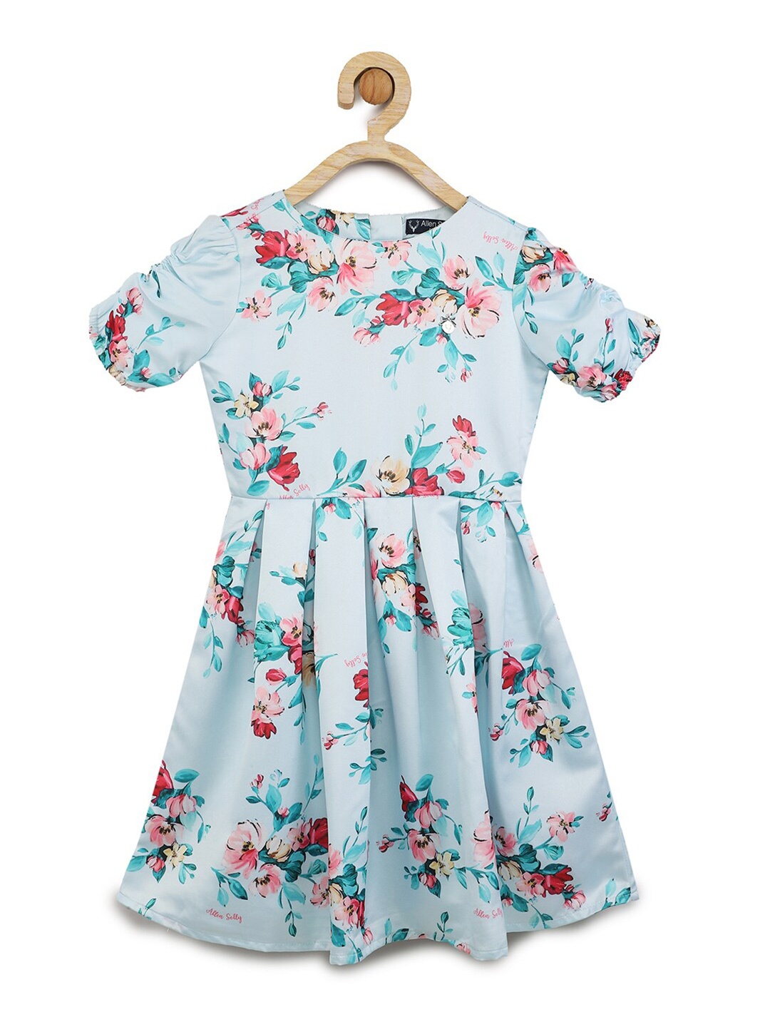 

Allen Solly Junior Girls Blue Floral Dress