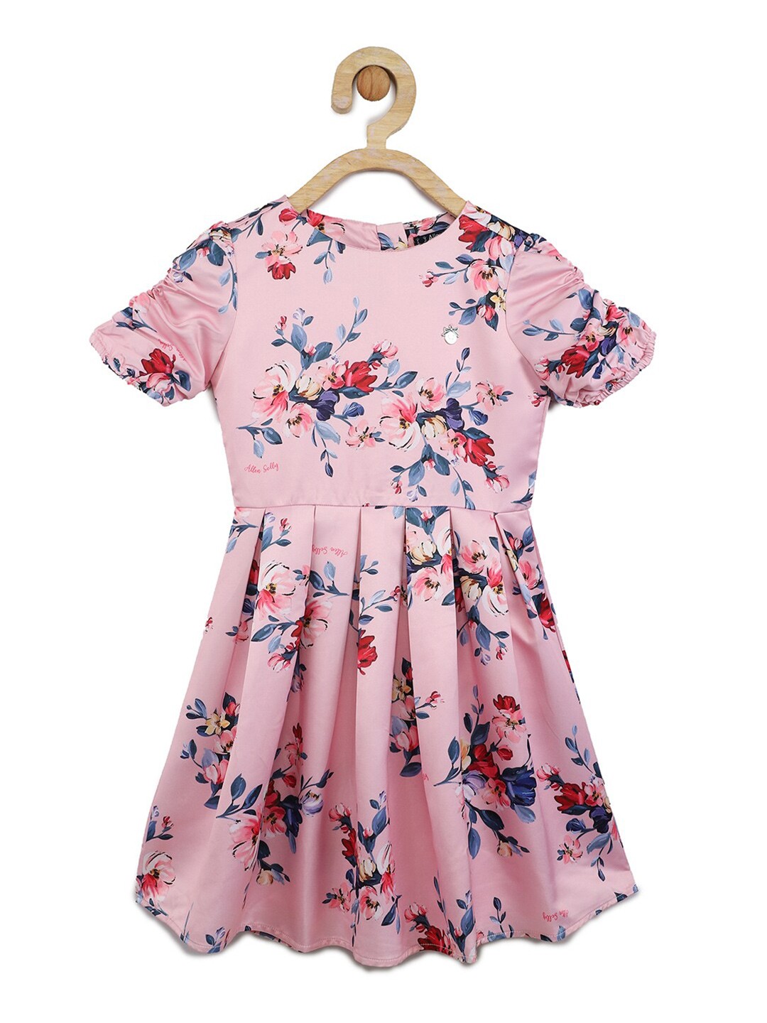 

Allen Solly Junior Pink Floral Dress