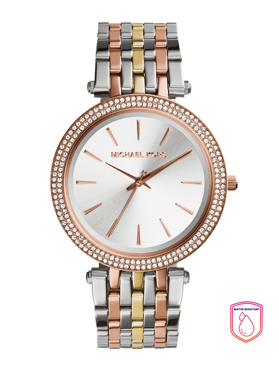 

Michael Kors Women Silver-Toned Analogue Watch MK3203I