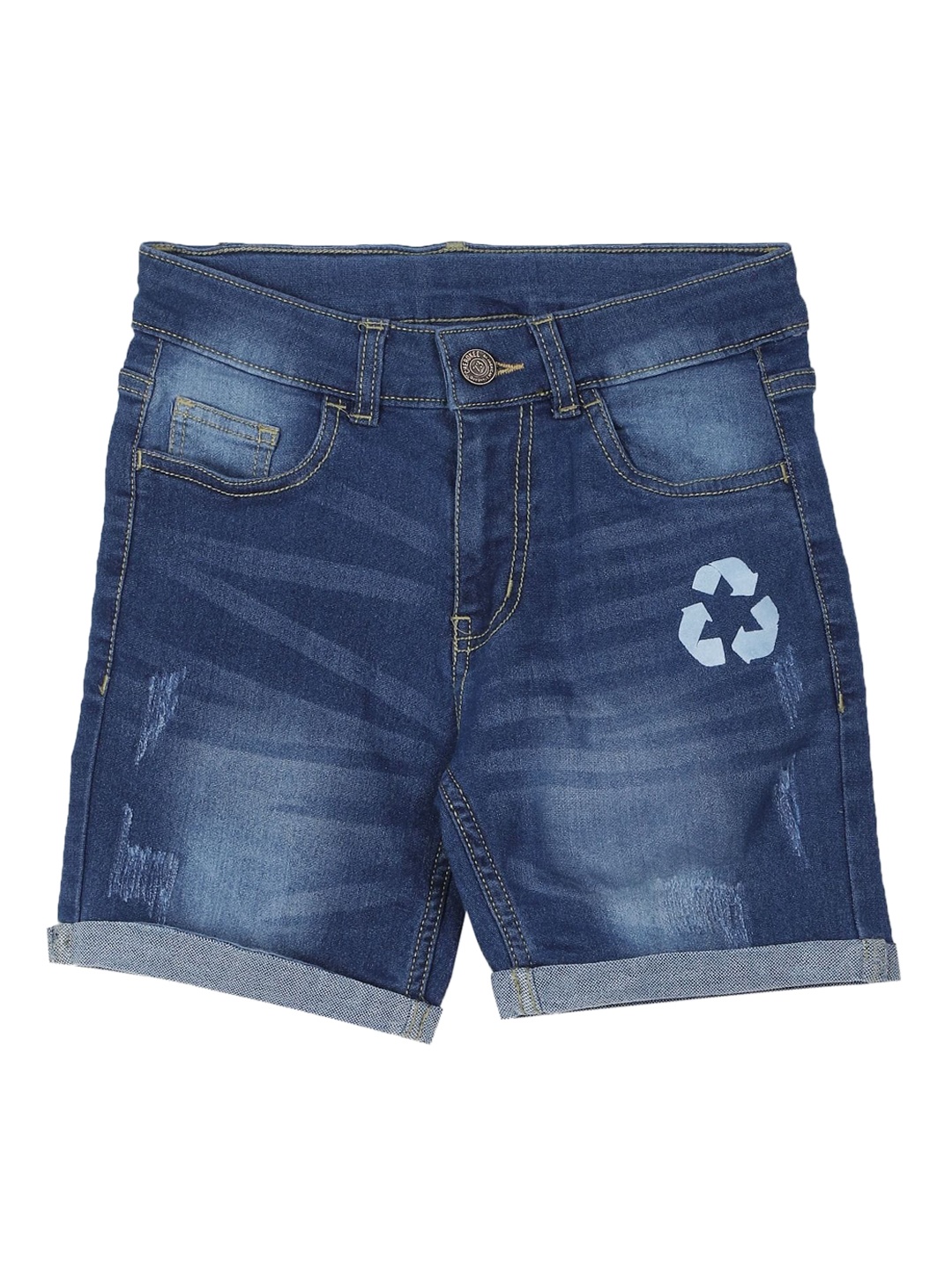 

Cherokee Boys Blue Washed Denim Shorts