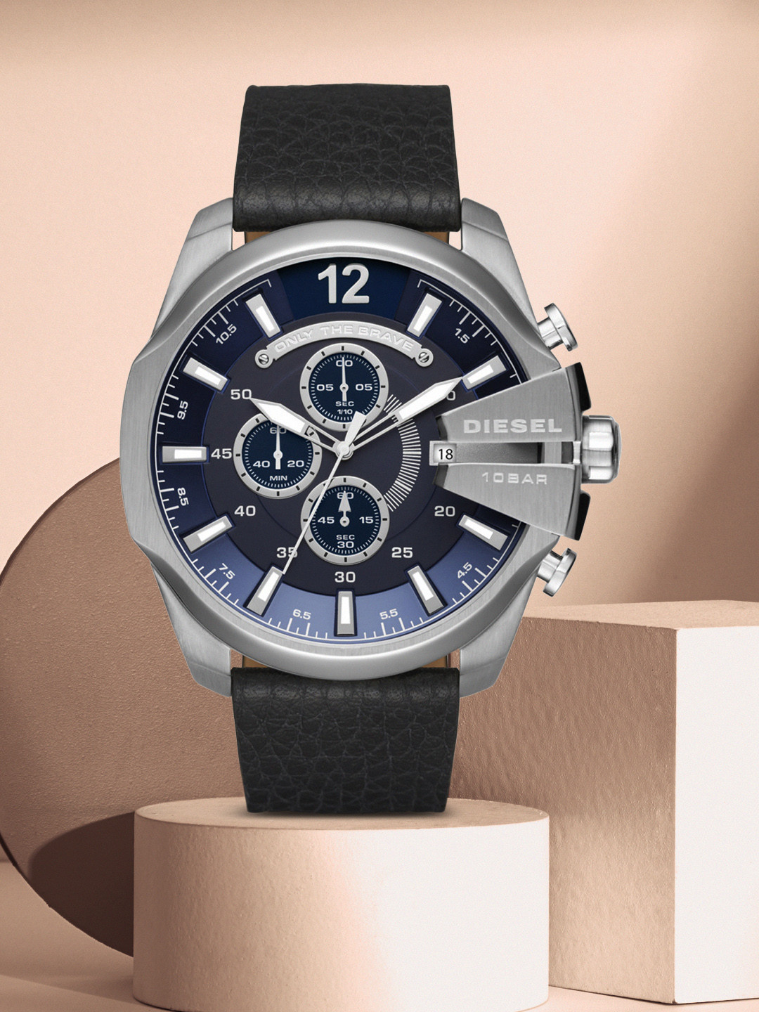 

DIESEL Men Blue Chronograph Watch DZ4423, Navy blue