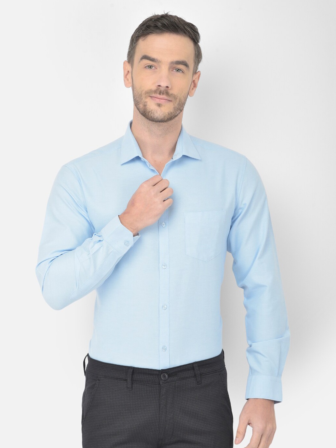 

Canary London Men Blue Smart Formal Shirt