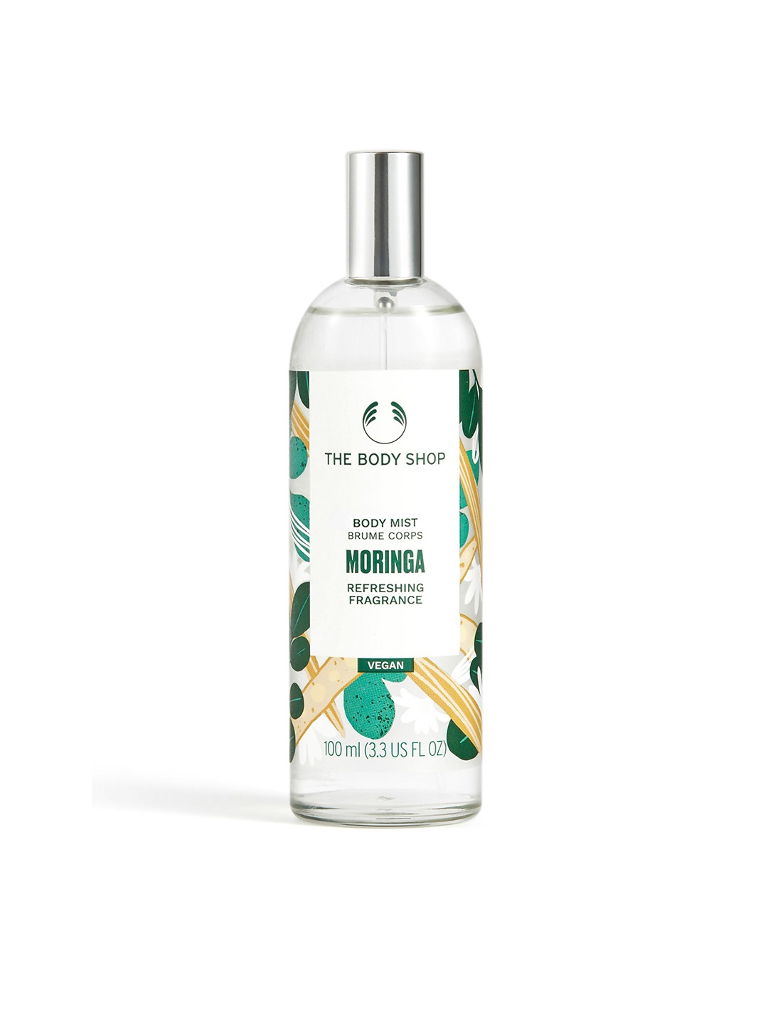 

THE BODY SHOP Women Moringa Body Mist 100 ml, White