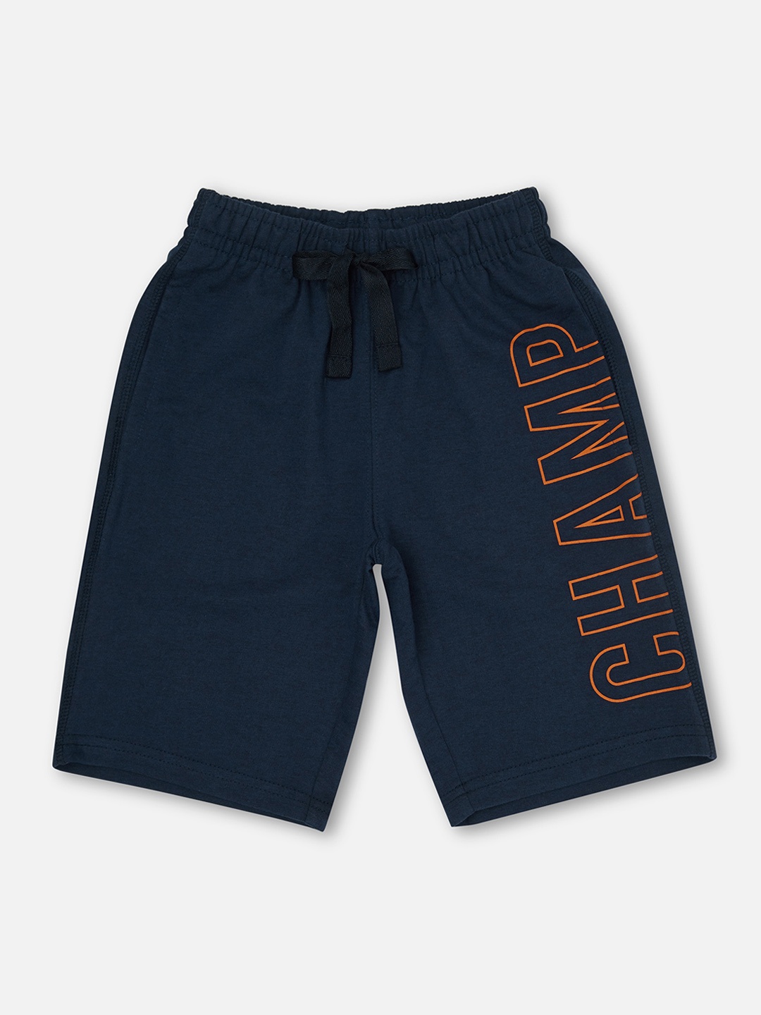 

Sweet Dreams Boys Navy Blue Typography Printed Shorts