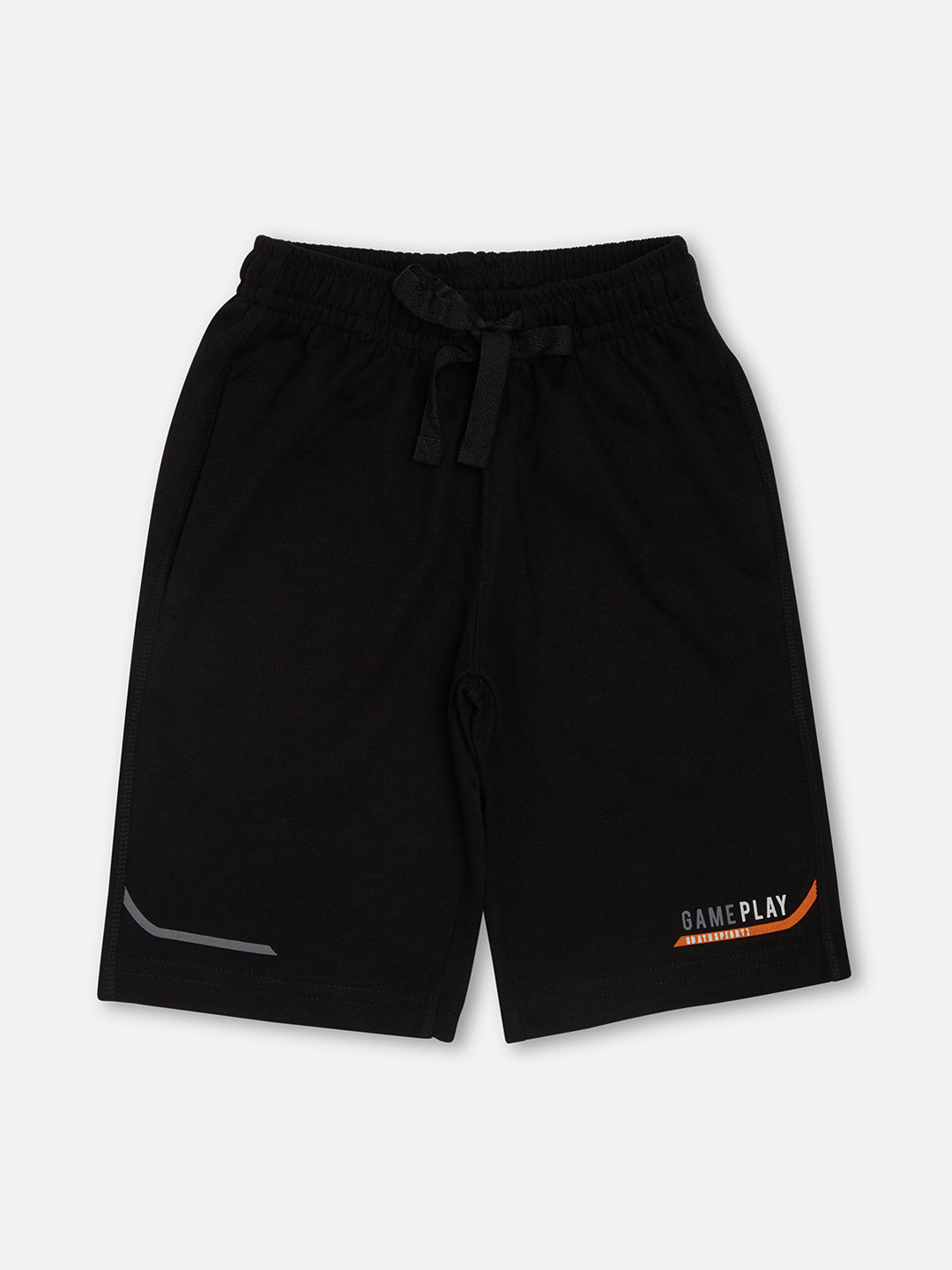 

Sweet Dreams Boys Black Cotton Shorts