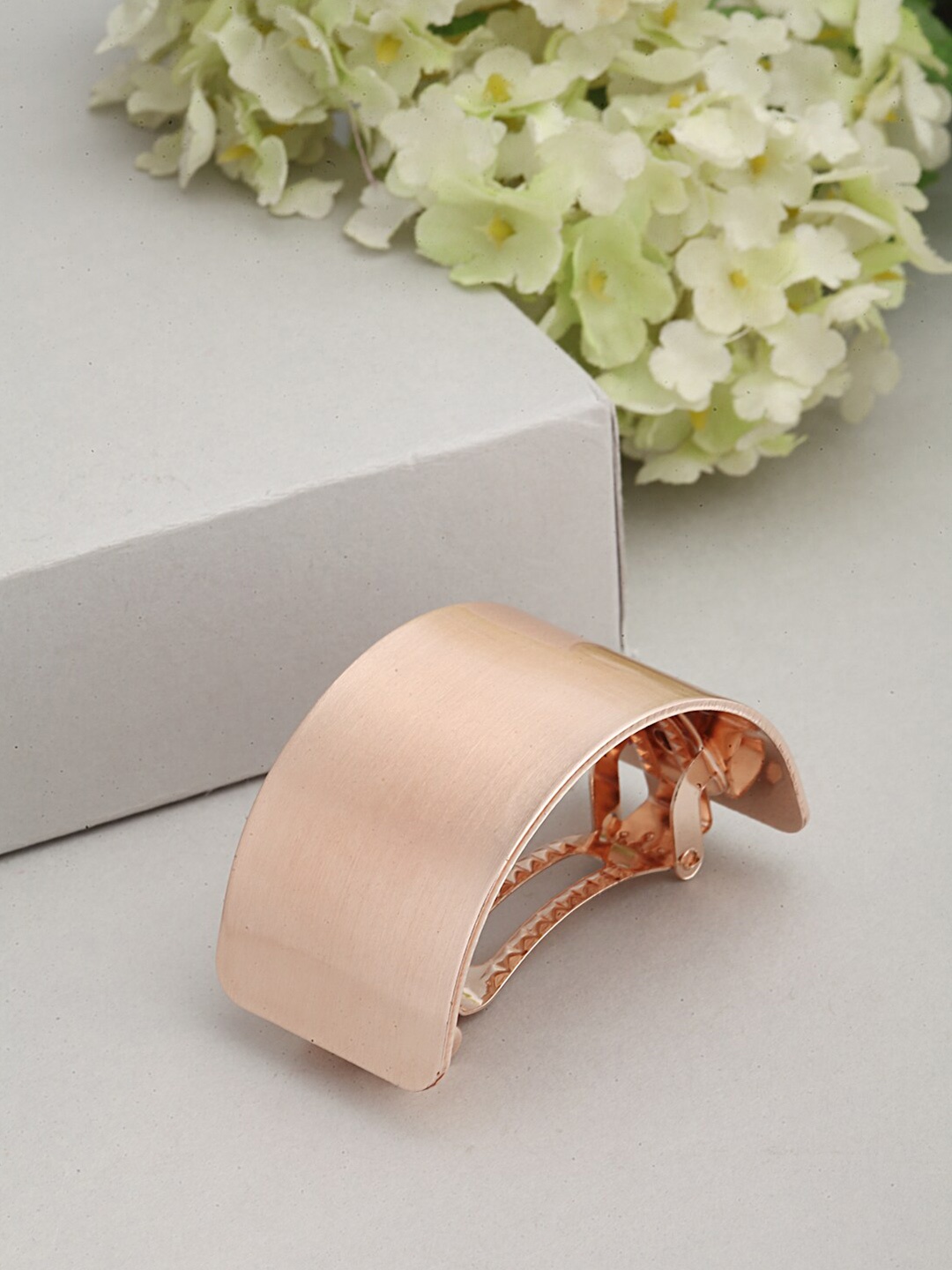 

Ferosh Rose Gold Curved French Barrette