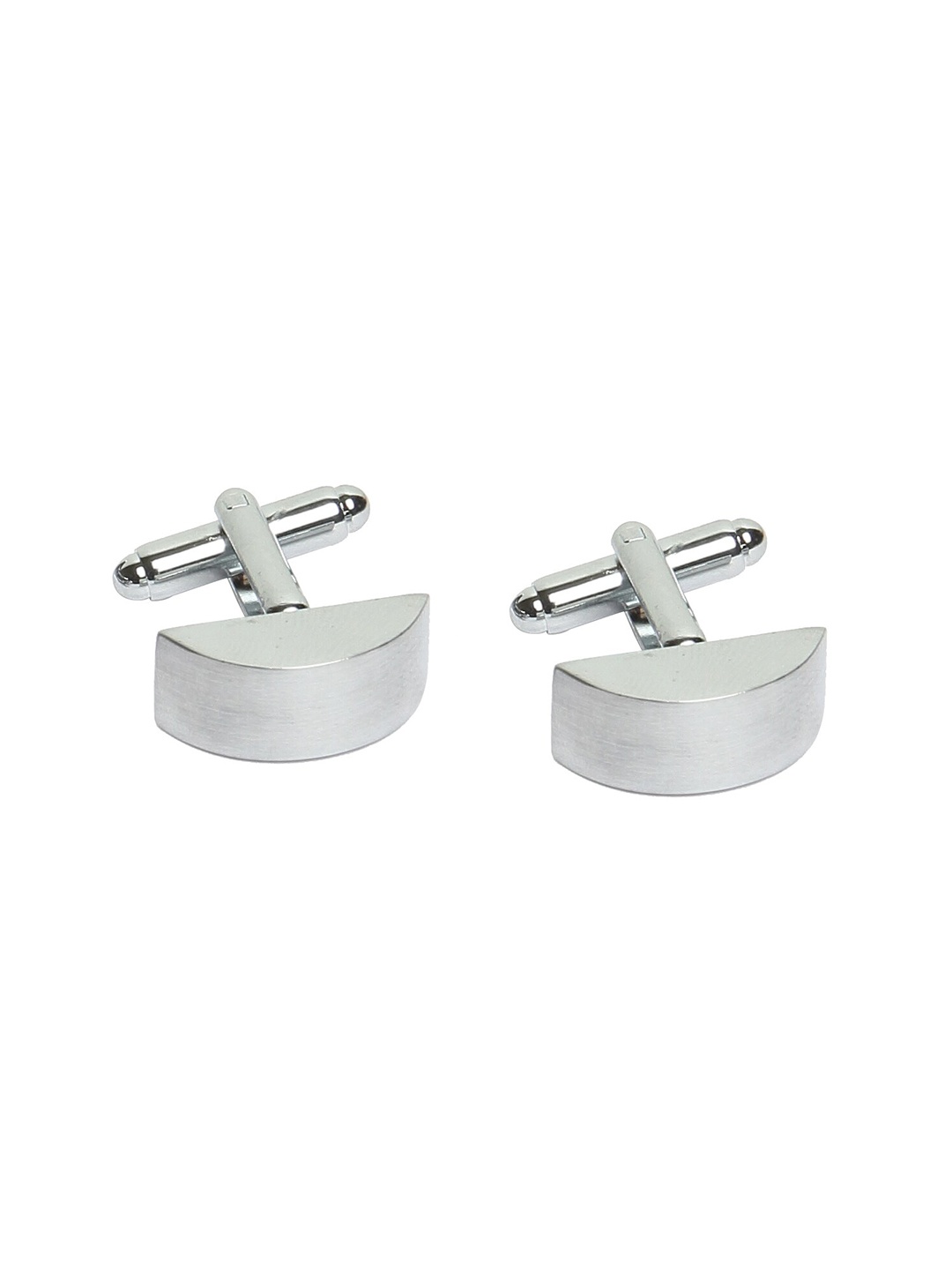 

Calvadoss Men Silver-Toned Quirky Cufflink