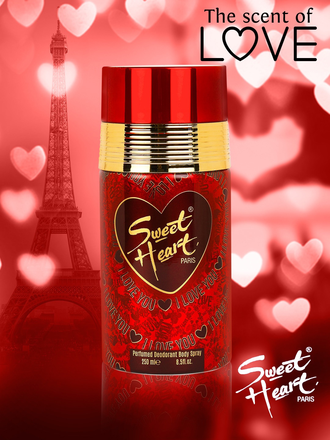 

Sweetheart I love You Red Deodorant Perfumed Body Spray - 250ml